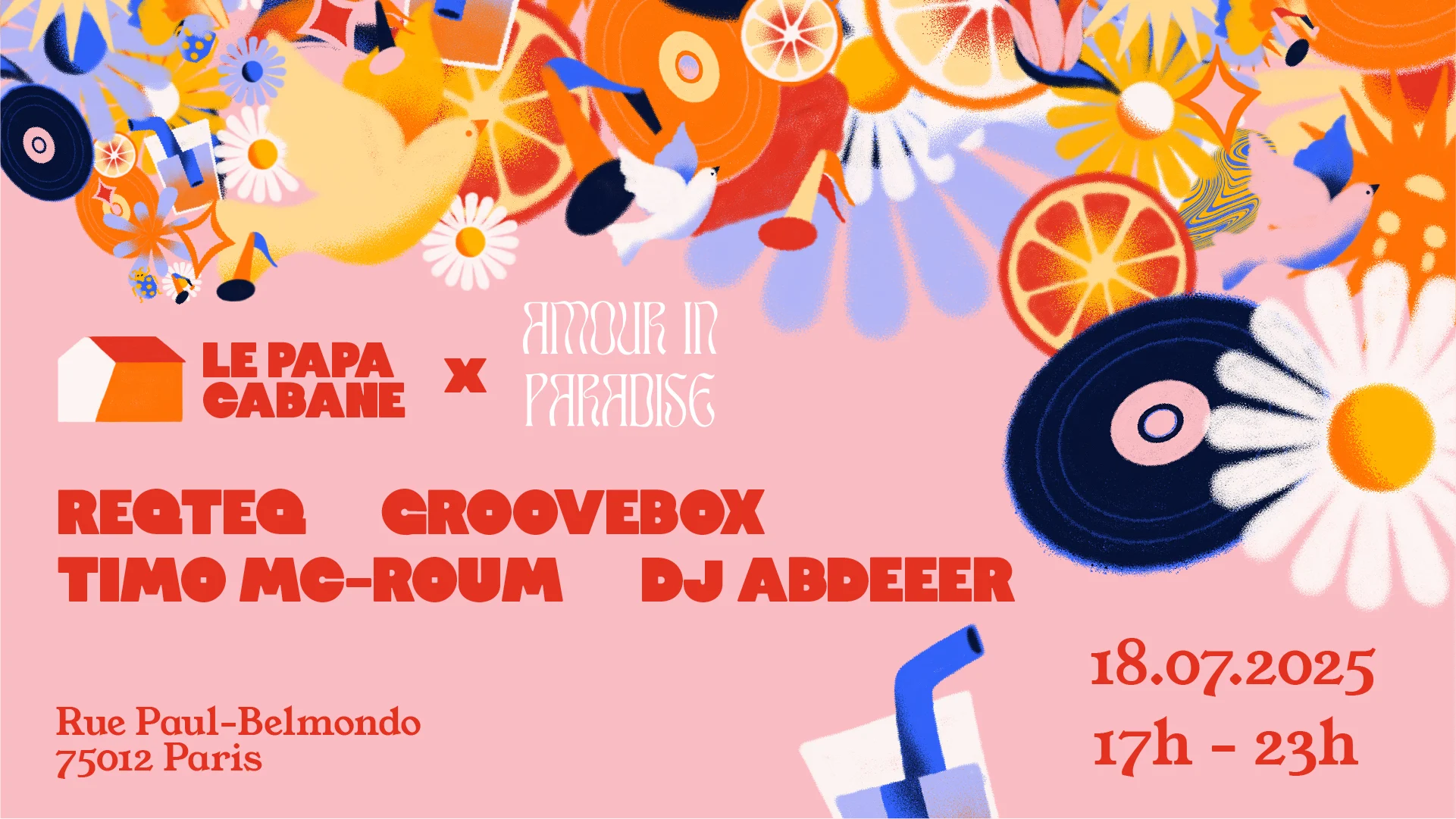 (Open Air) Le Papa Cabane X Amour In Paradise