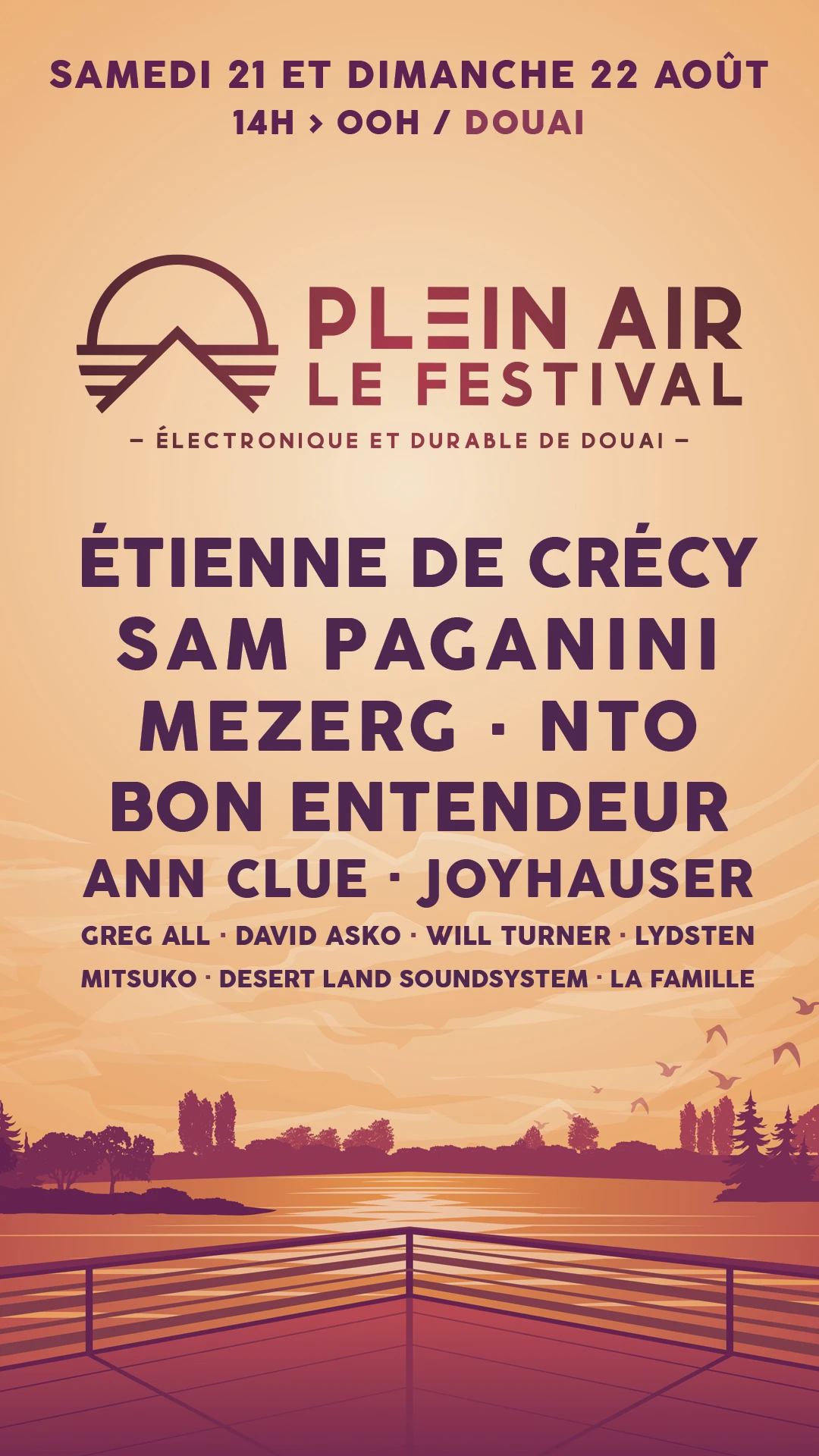 Plein Air Festival - Douai - Etienne De Crécy, Sam Paganini
