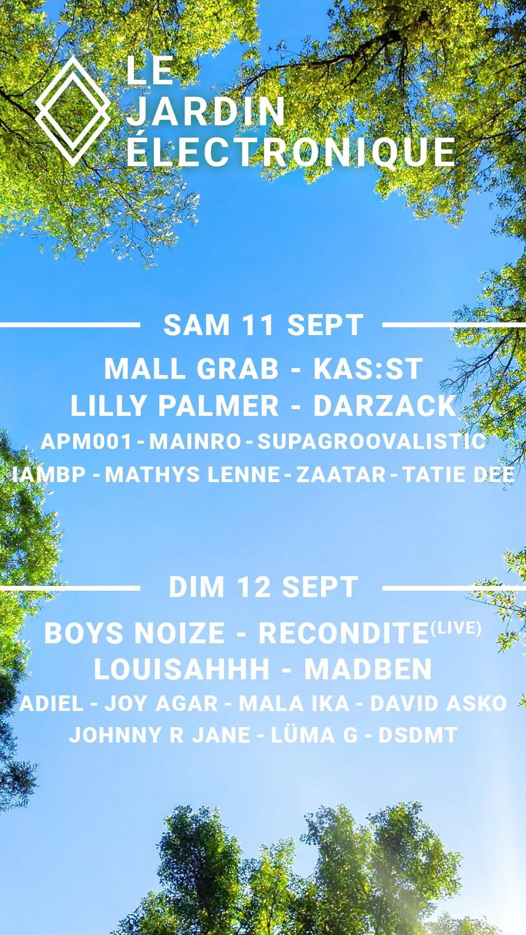 Le Jardin Electronique 2021 - Lille