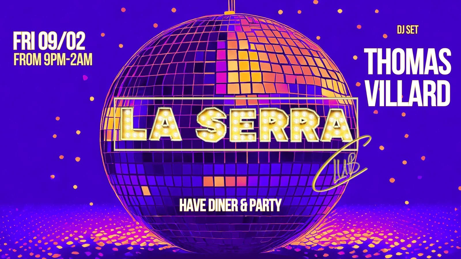 La Serra Club Restaurant #6 / 1 Free Drink