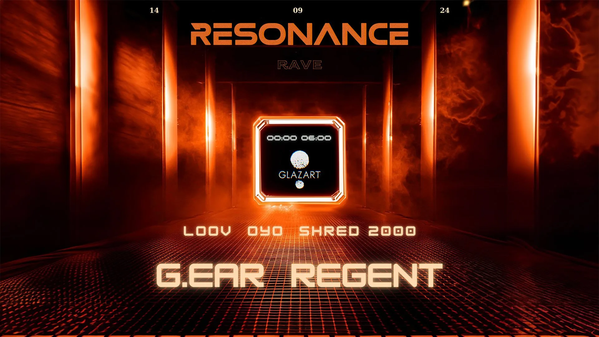 Resonance Presents :  Regent, G.Ear, Shred2000, Loov, Oyo