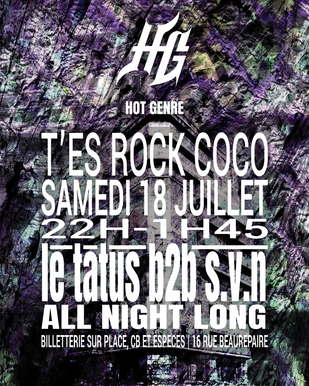 Hot Genre : Le Tatus B2b S.V.N All Night Long