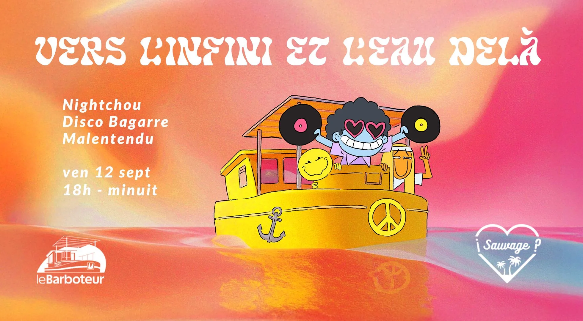 ¡Vers L’Infini Et L’Eau Delà : Open Air @ Le Barboteur?