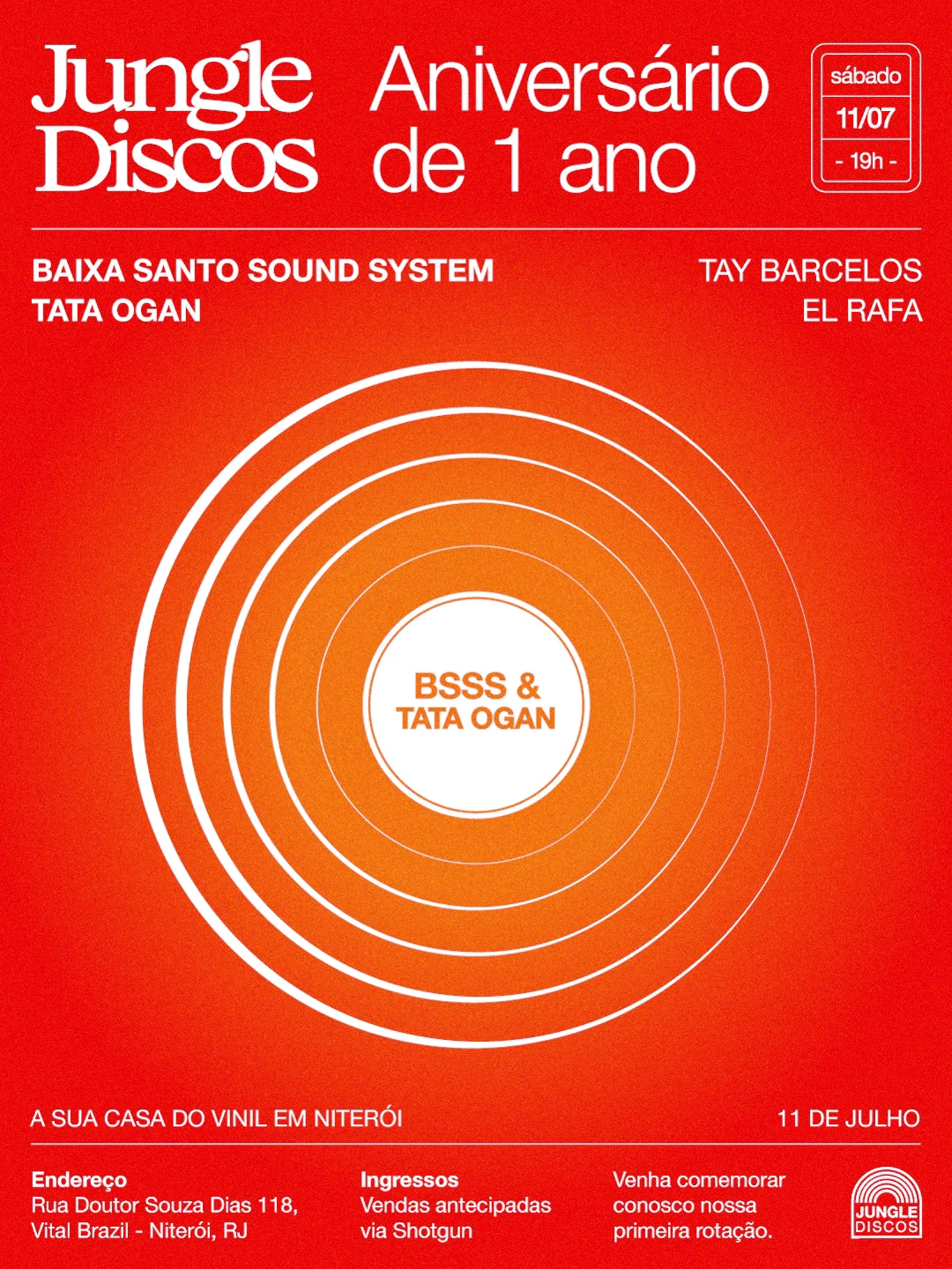 Festa 1 Ano Jungle Discos