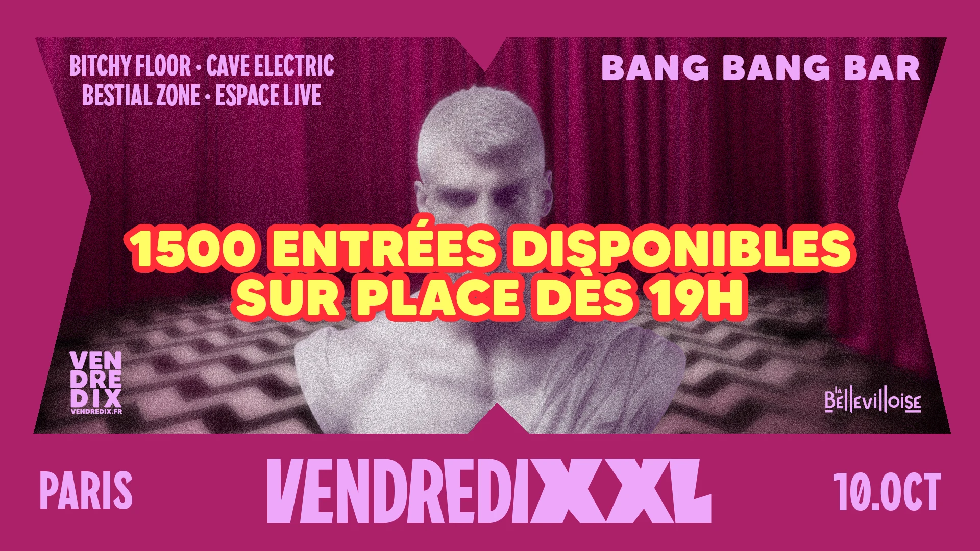 Vendredixxl Bang Bang Bar | 10.10.25