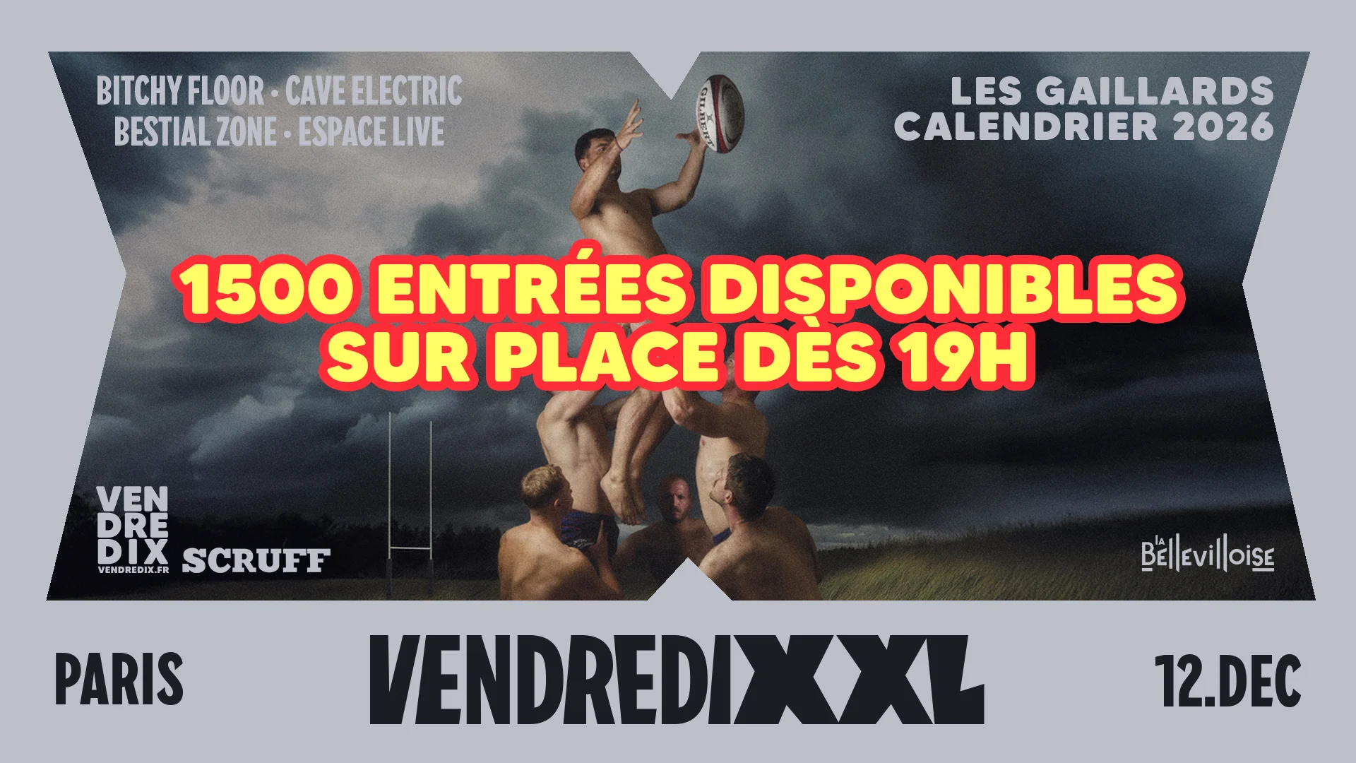 Vendredixxl Les Gaillards | 12.12.25
