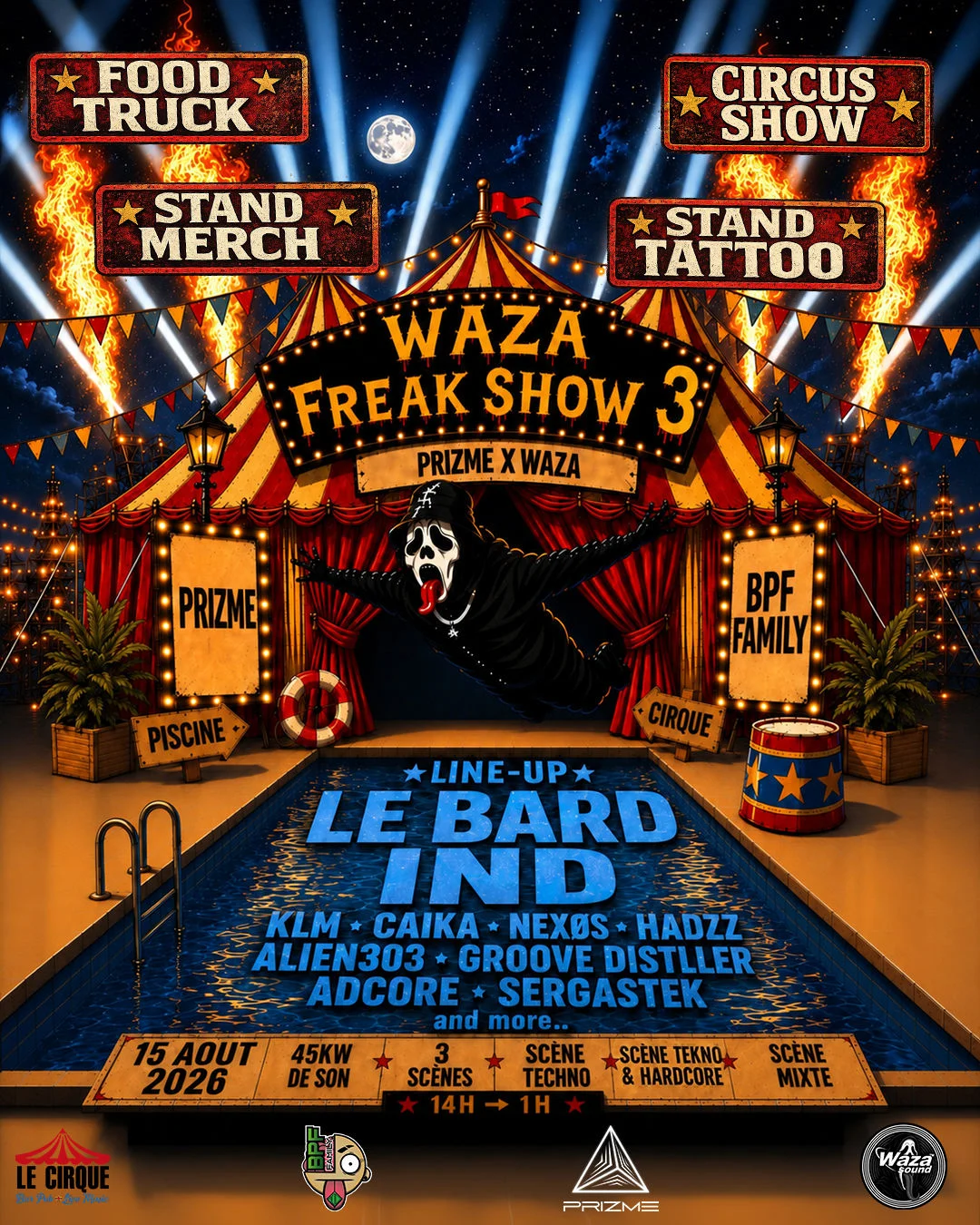 Waza X Prizme Freak Show 3
