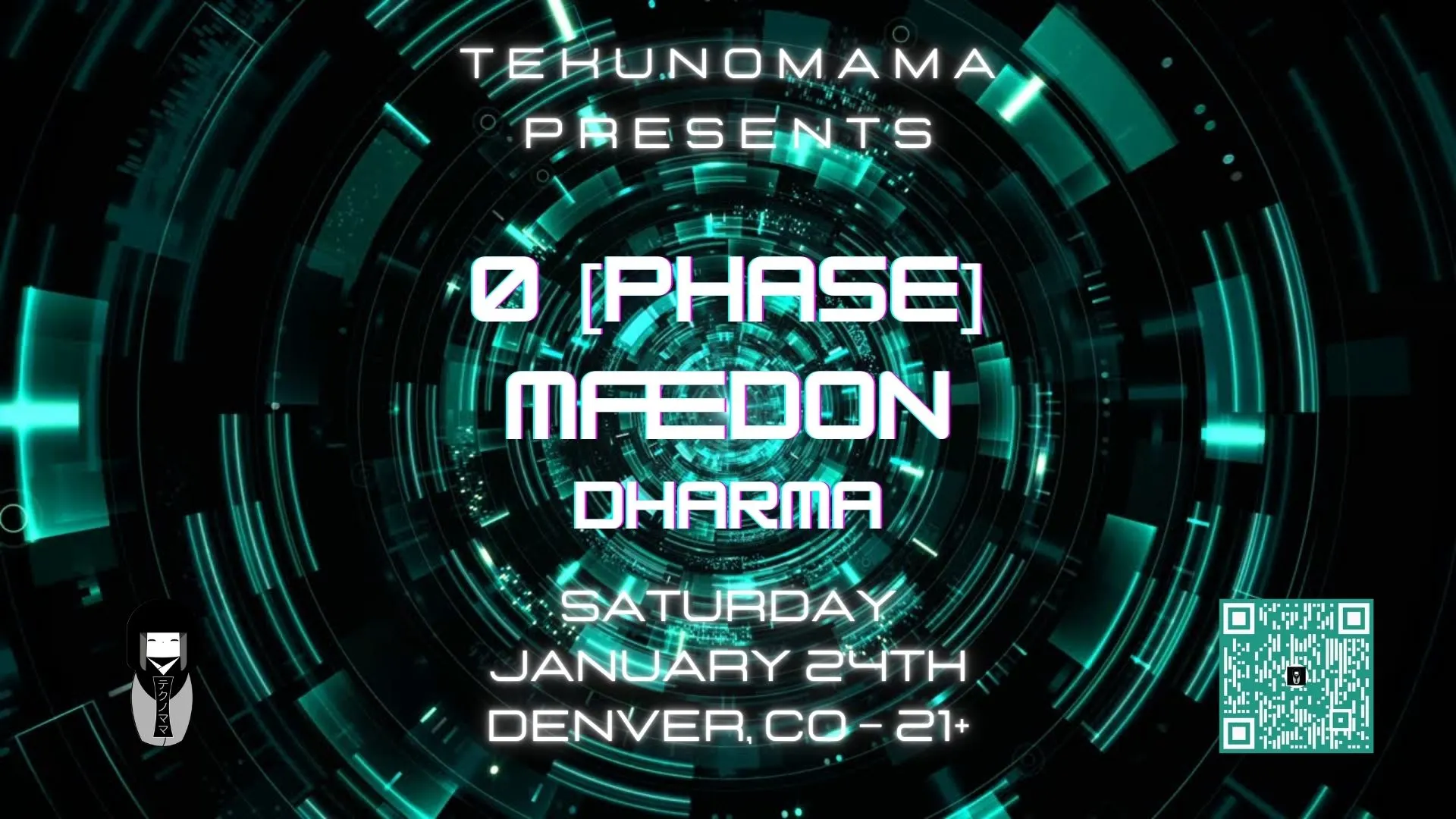 Tekunomama Presents Ø [Phase] + Mædon +