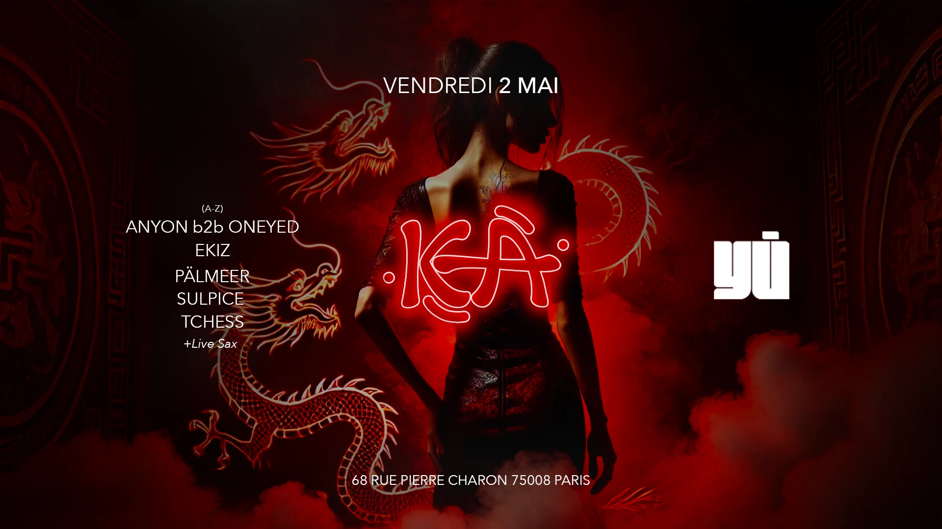 Kea W/ Ekiz, Pälmeer, Tchess, Sulpice & Oneyed - Yu Club