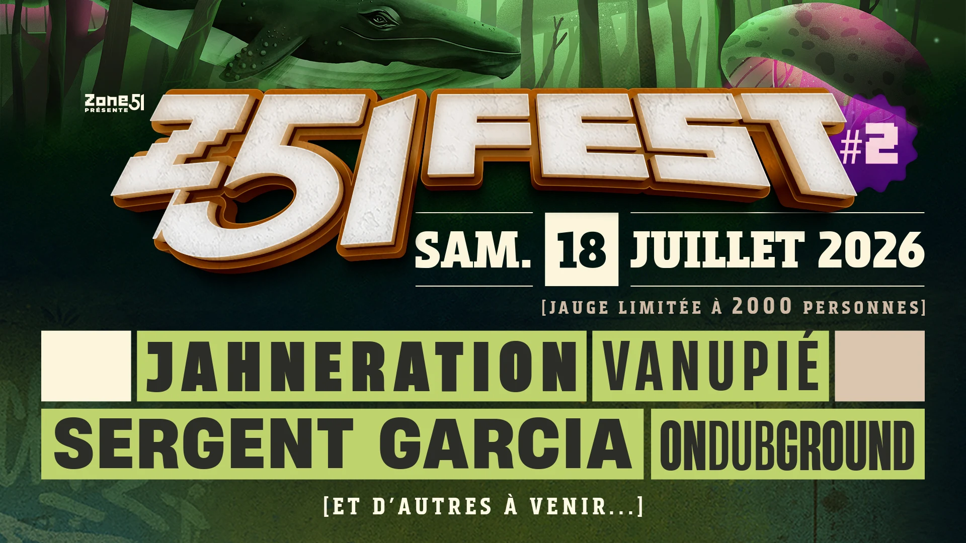 Z51 Fest - J2 - Samedi 18 Juillet 2026