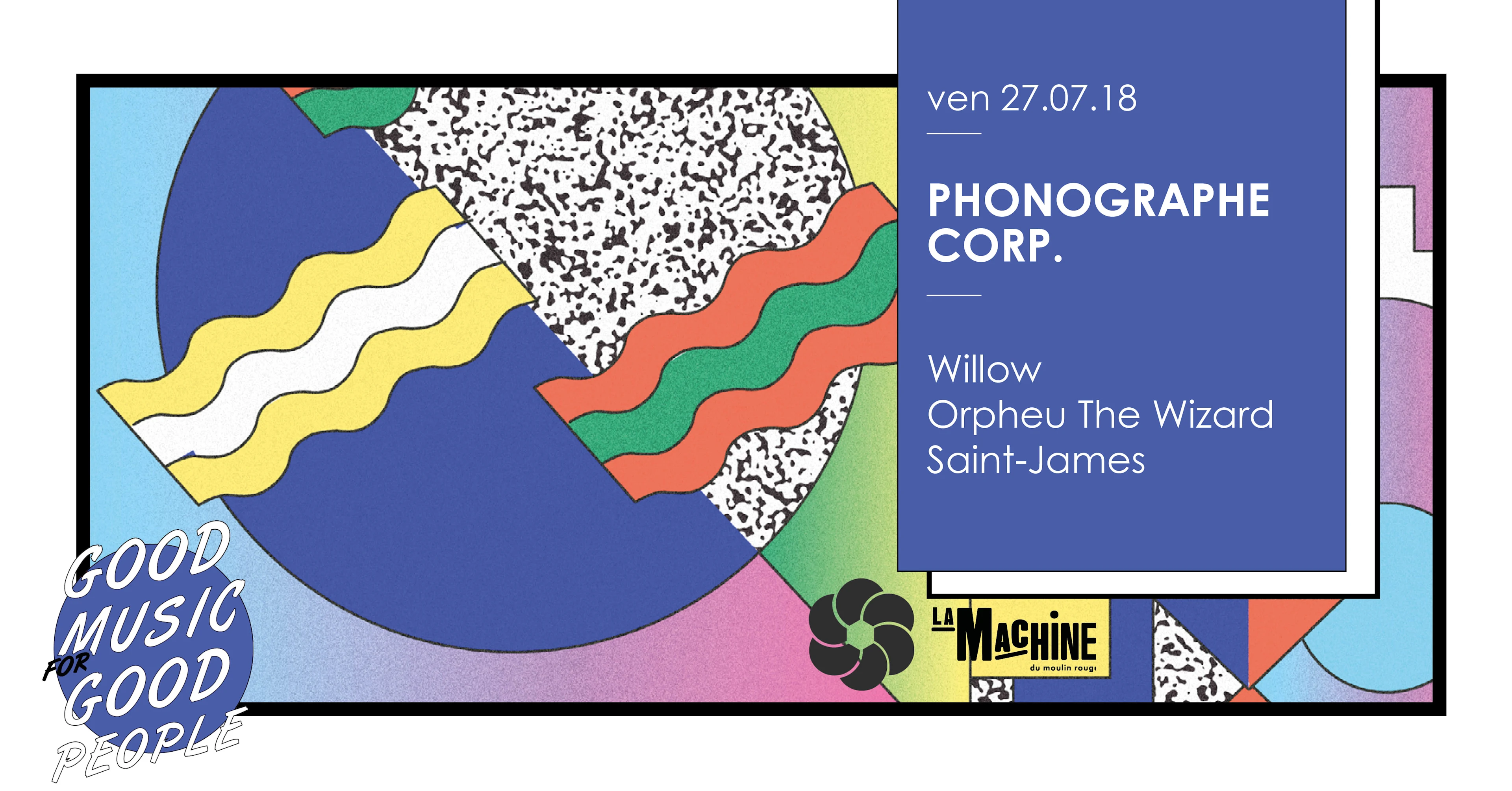Phonographe Corp. : Willow • Orpheu The Wizard • Saint-James