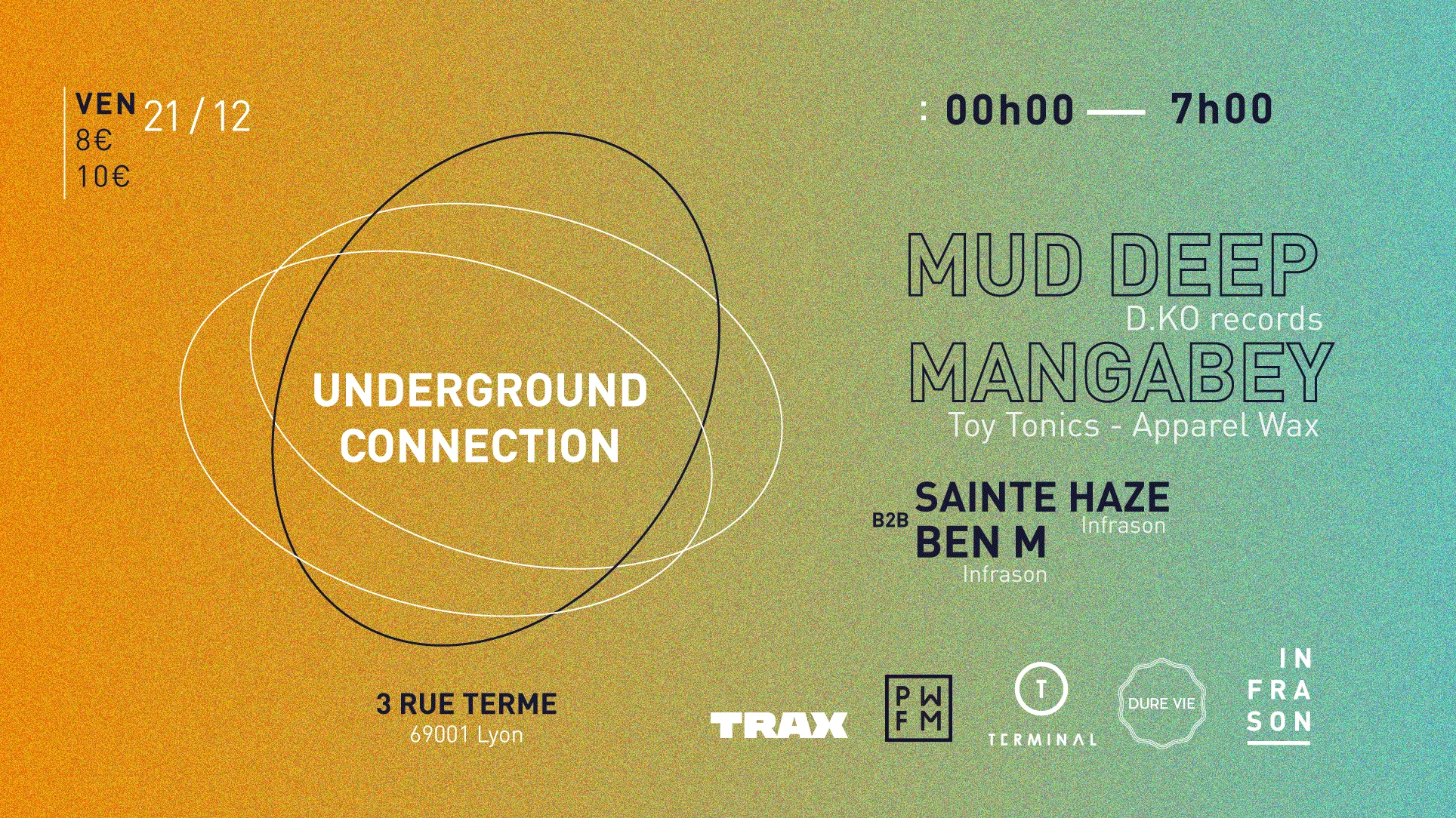 Underground Connection #2 W/ Mud Deep - Mangabey
