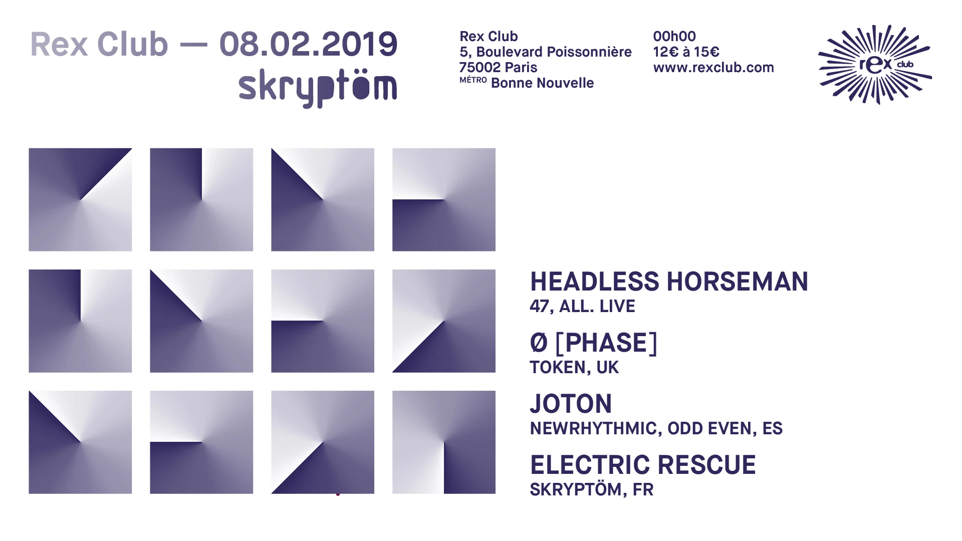 Skryptom: Headless Horseman, Ø [Phase], Joton, Electric Rescue