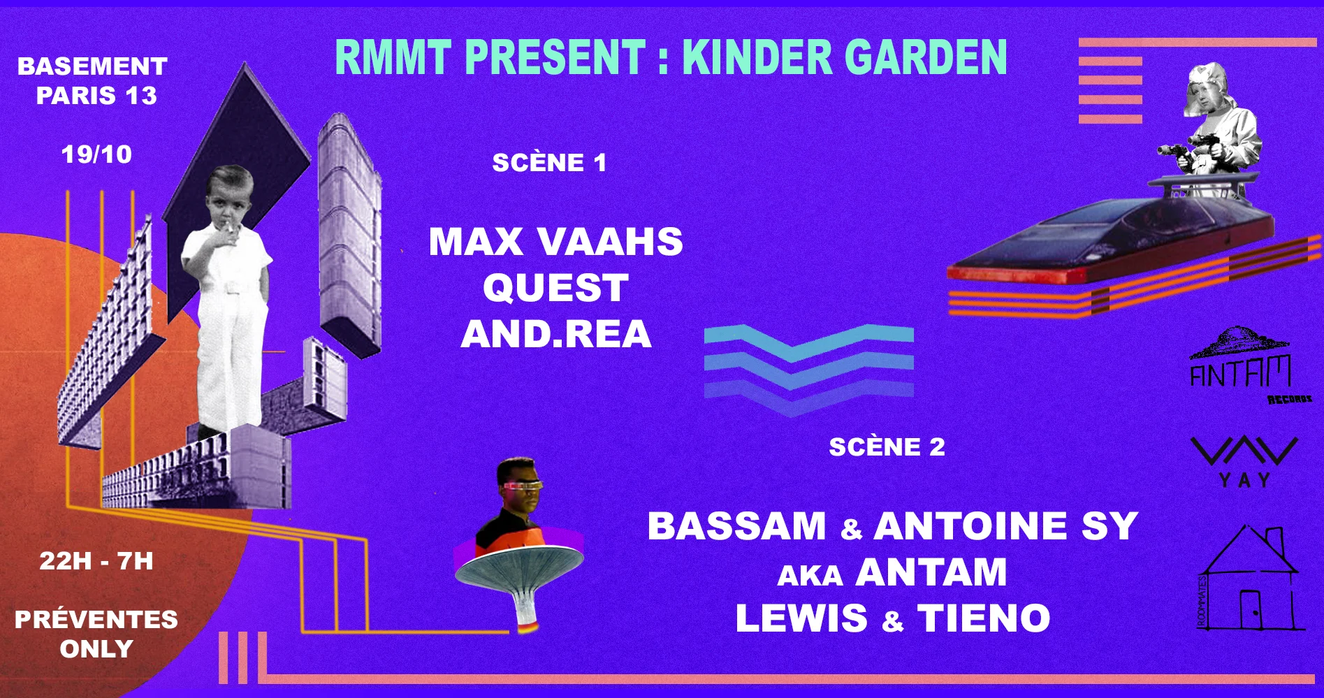Kinder Garden W Max Vaahs, Quest, And.Rea, Bassam & Antoinesy
