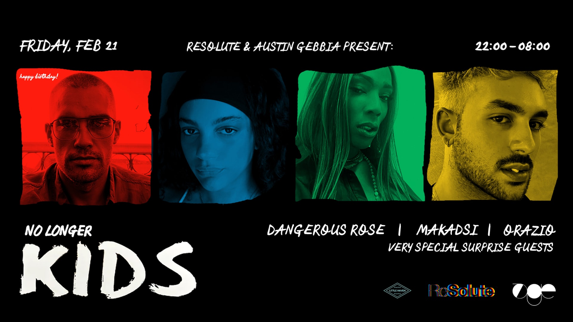 Resolute X Austin Gebbia Present: Orazio's Birthday Bash!!!