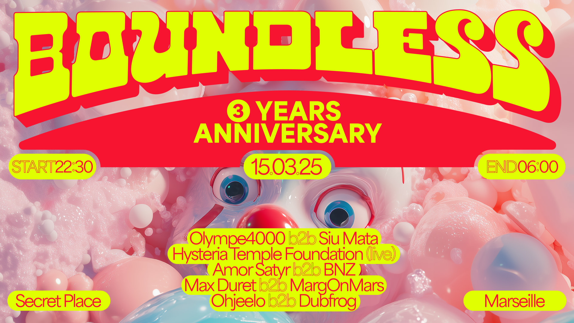 Boundless 3 Years Anniversary
