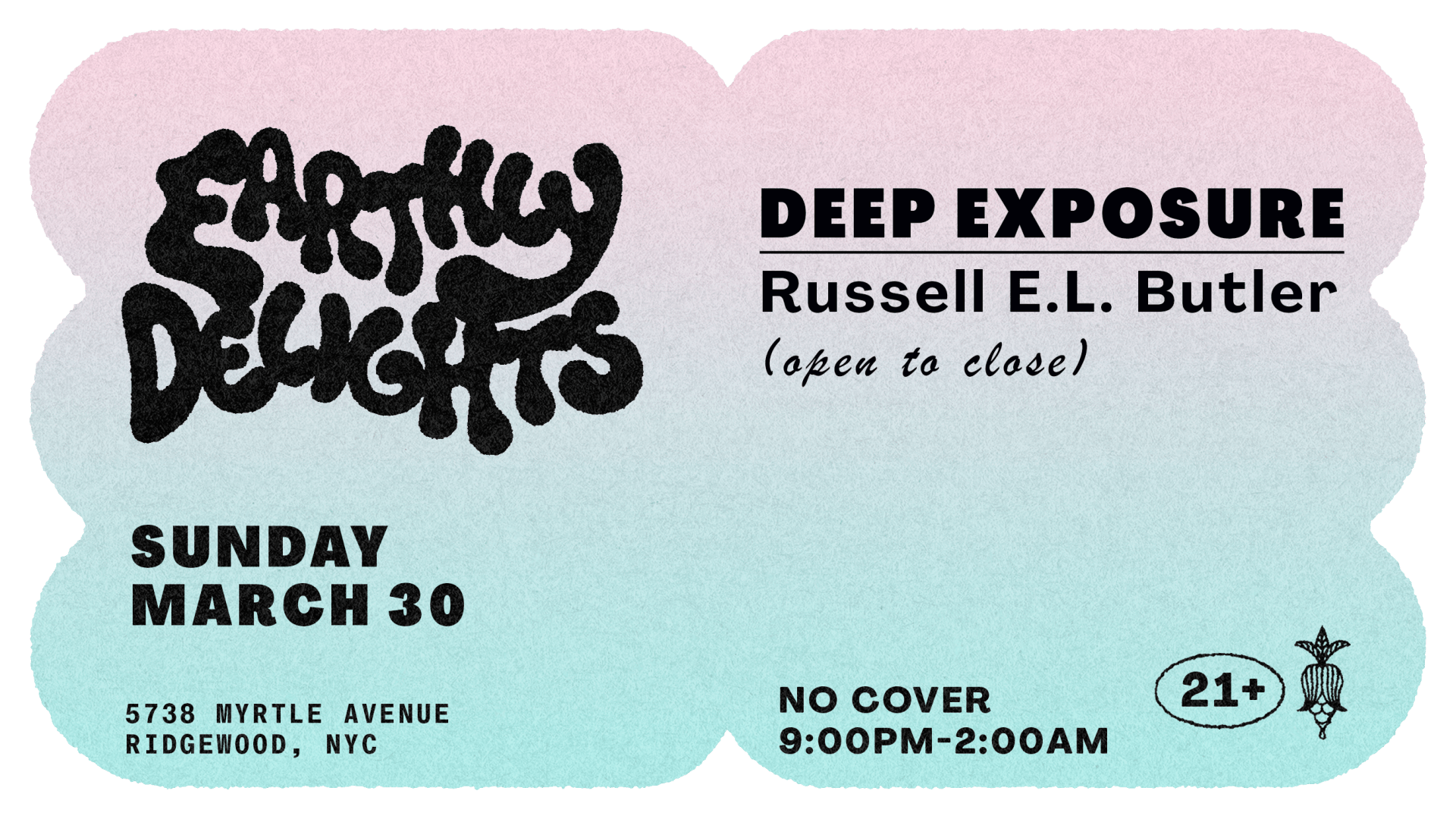 Deep Exposure 006: Russell E.L. Butler {Open To Close}