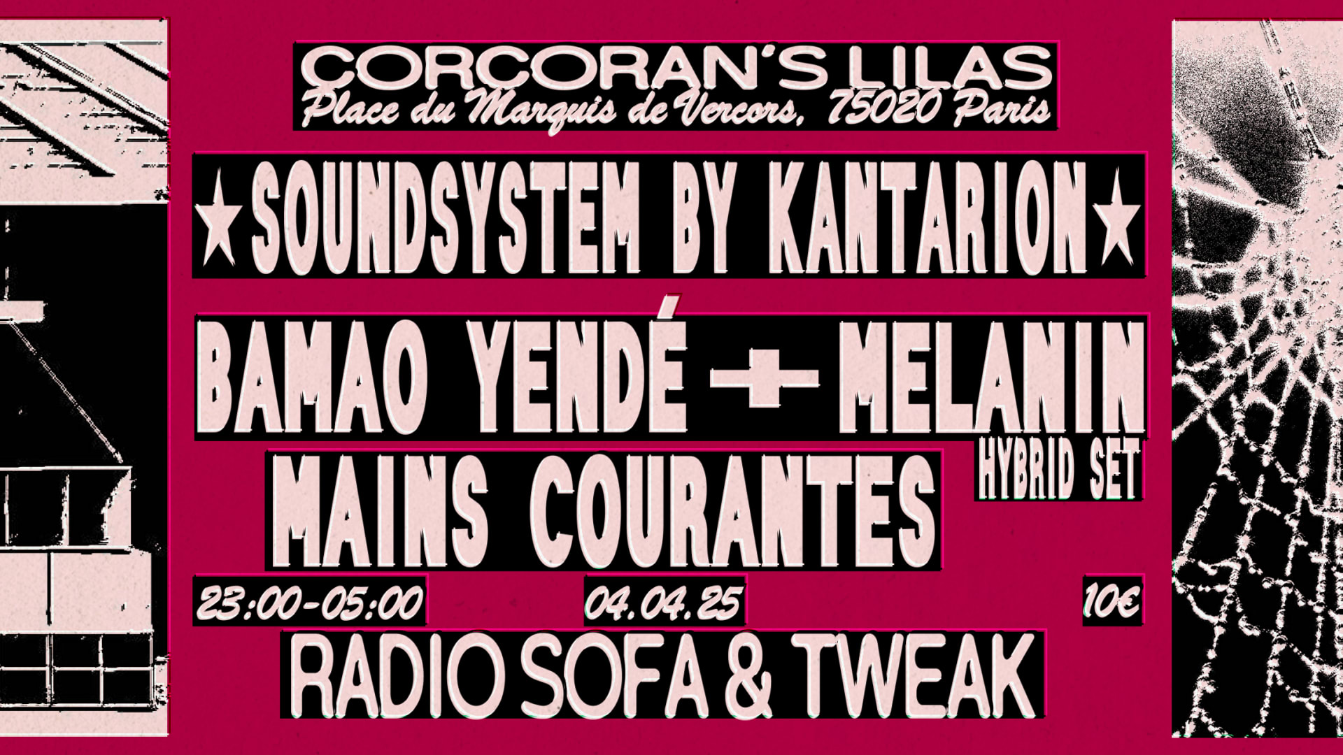 Radio Sofa & Tweak @ Corcoran's: Bamao Yendé, Melanin...