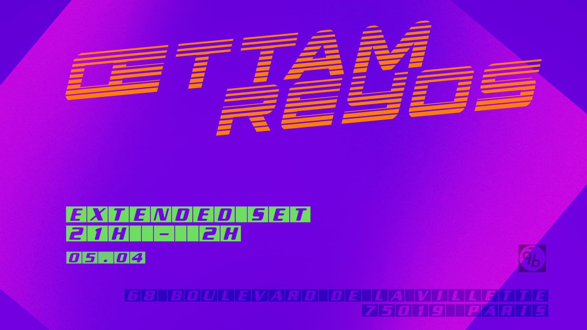 Oettam Reyos All Night Long @Le 9b