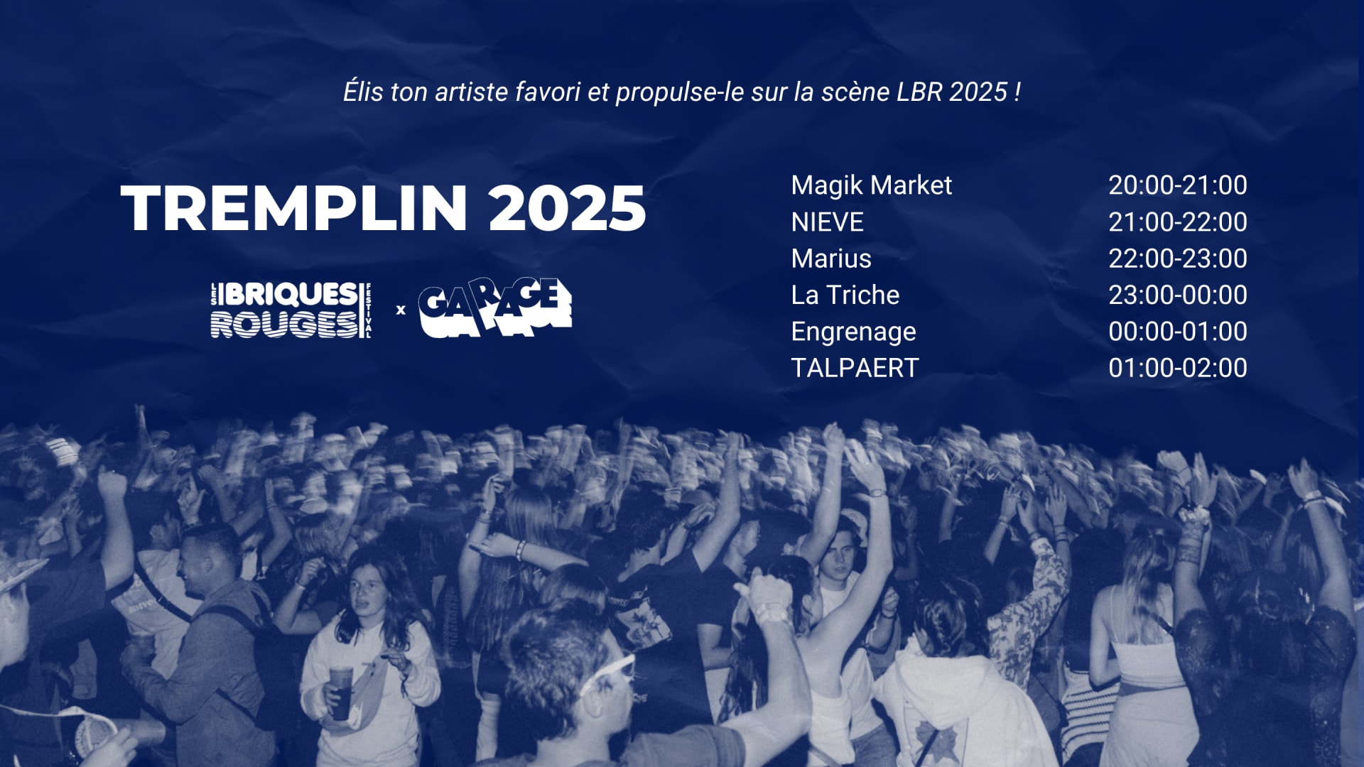 Les Briques Rouges Festival — Garage | Tremplin