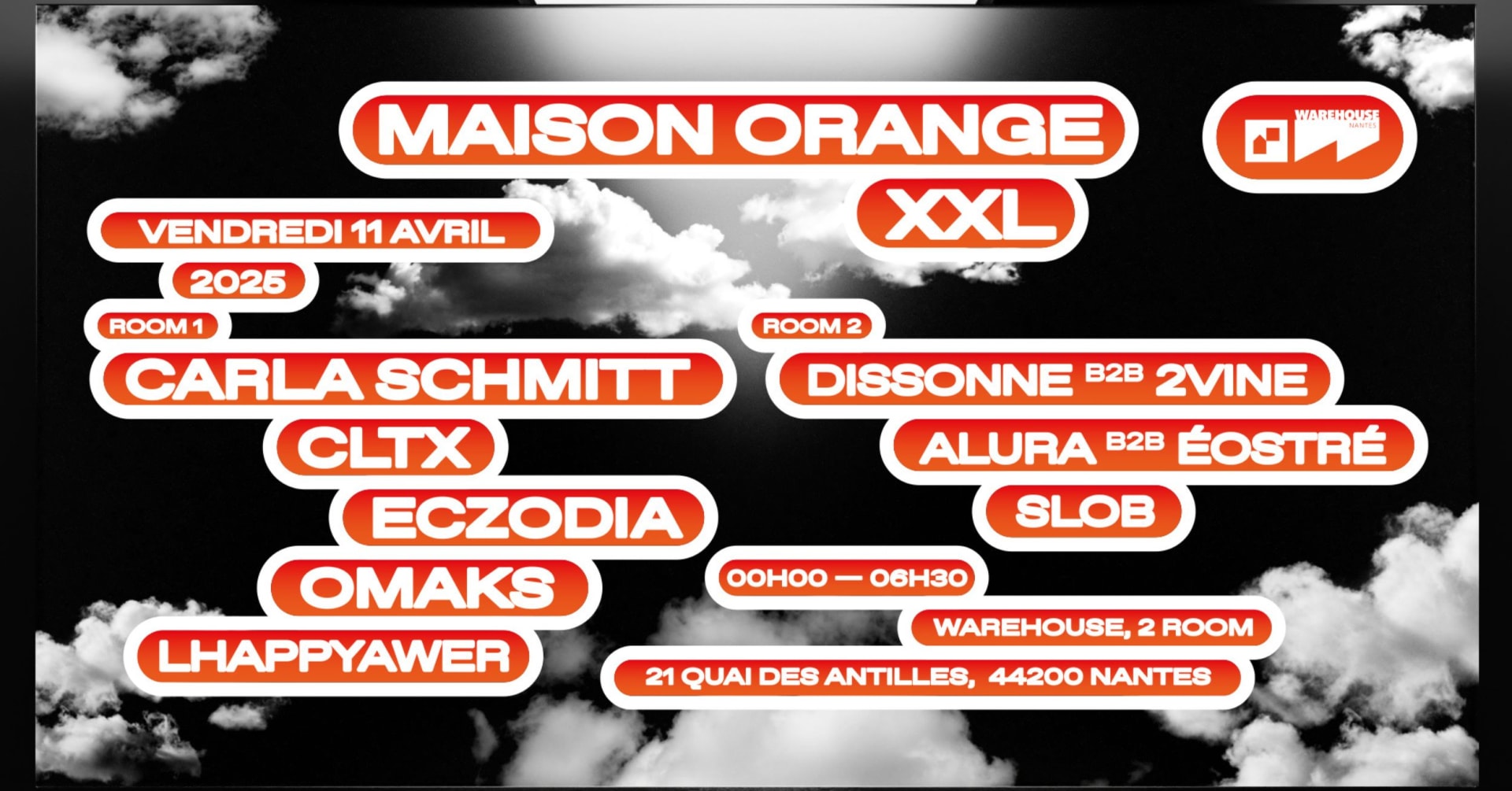 Maison Orange Xxl W/ Omaks, Cltx, Eczodia & More