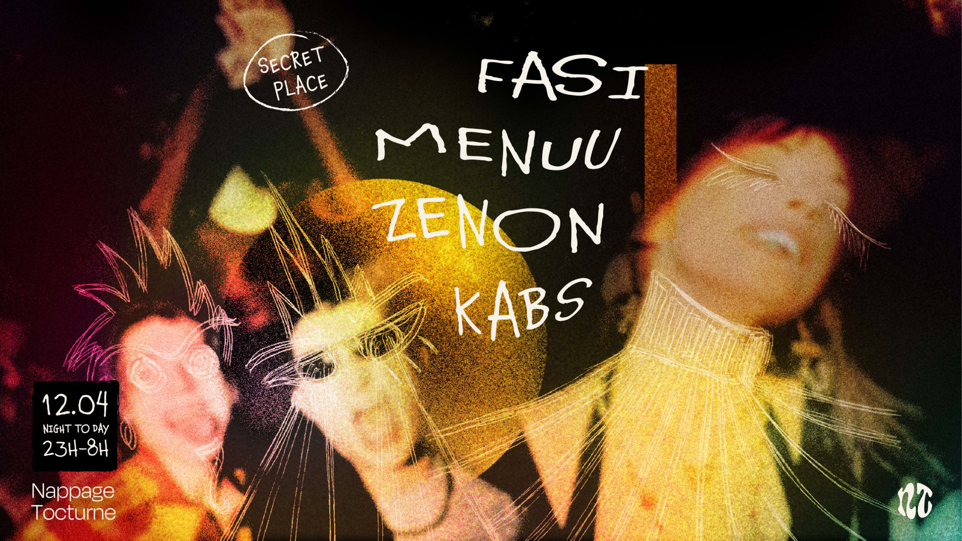 Nappage Tocturne | Fasi, Menuu, Zenon & Kabs