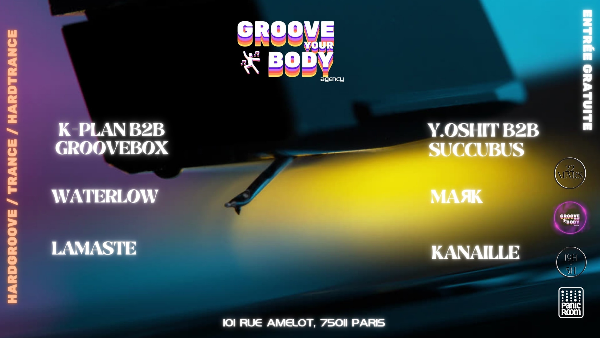 Groove Your Body Au Panic Room