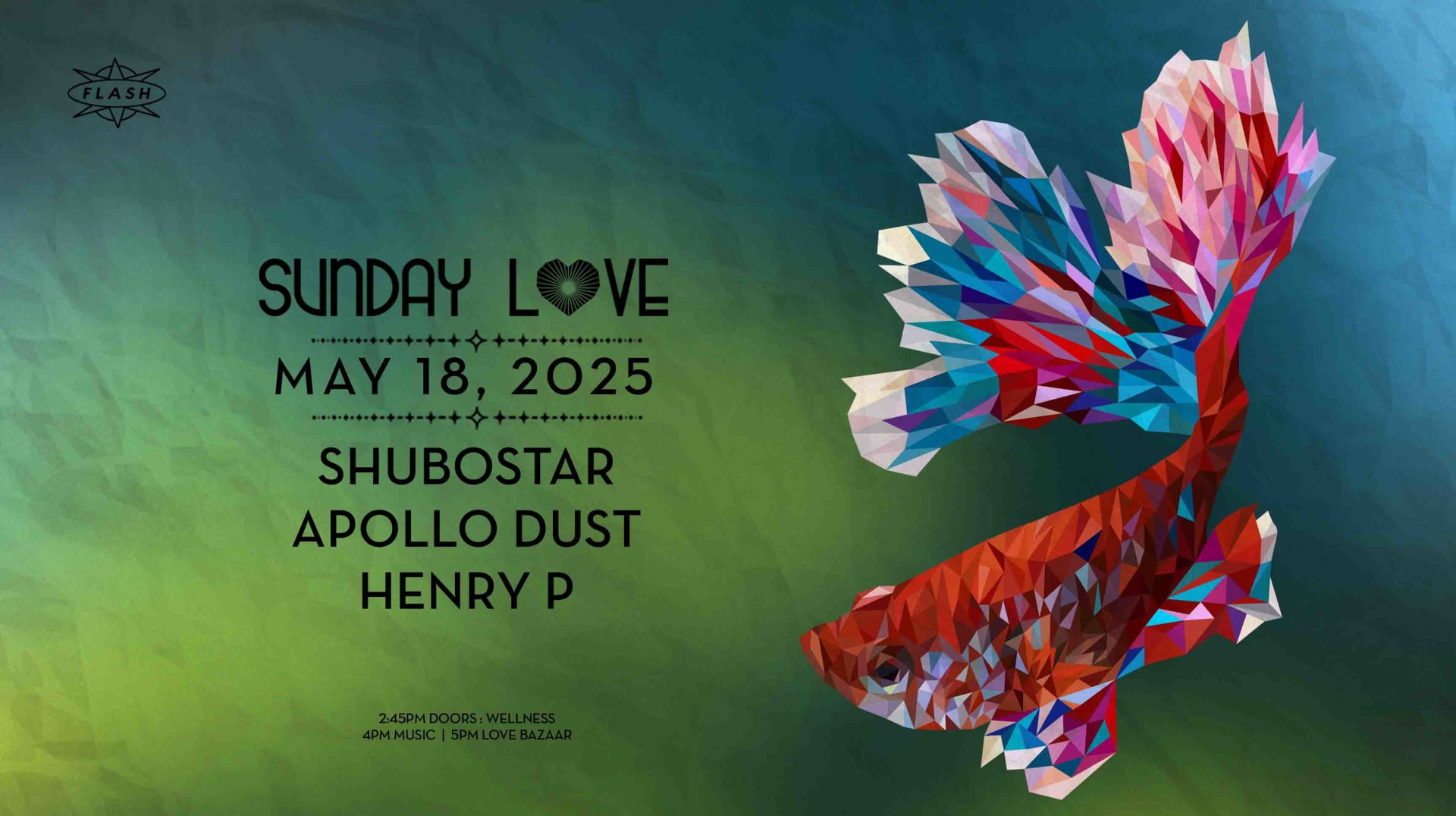 Sunday Love: Shubostar - Apollo Dust - Henry P