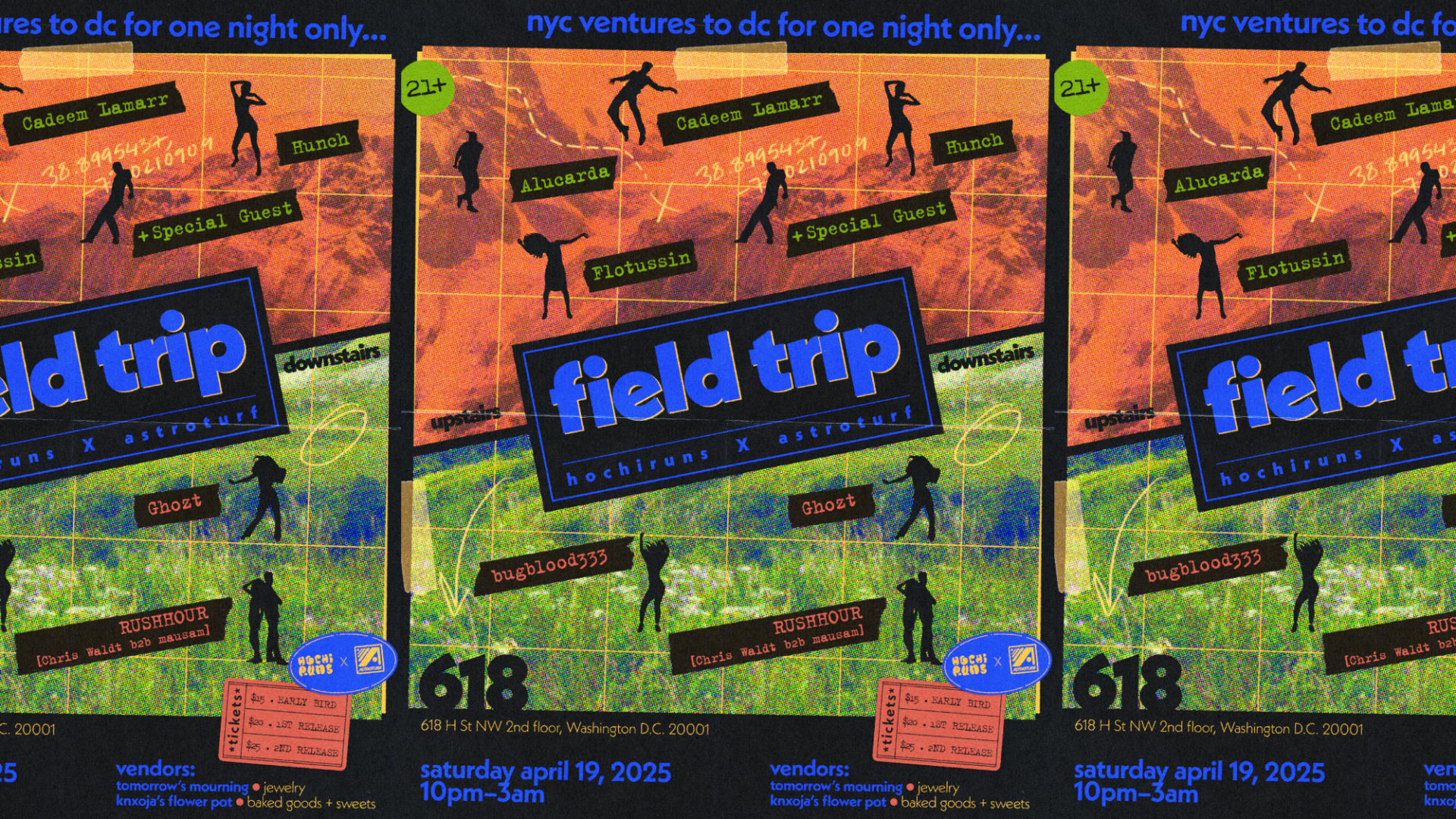 Hochi Runs & Astroturf Presents: Field Trip