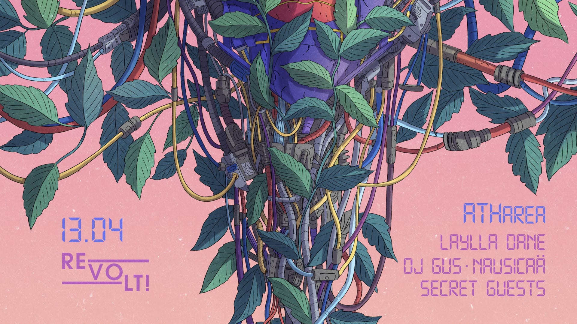 Revolt W/ Laylla Dane, Dj Gus, Nausicaä + Secret Guests