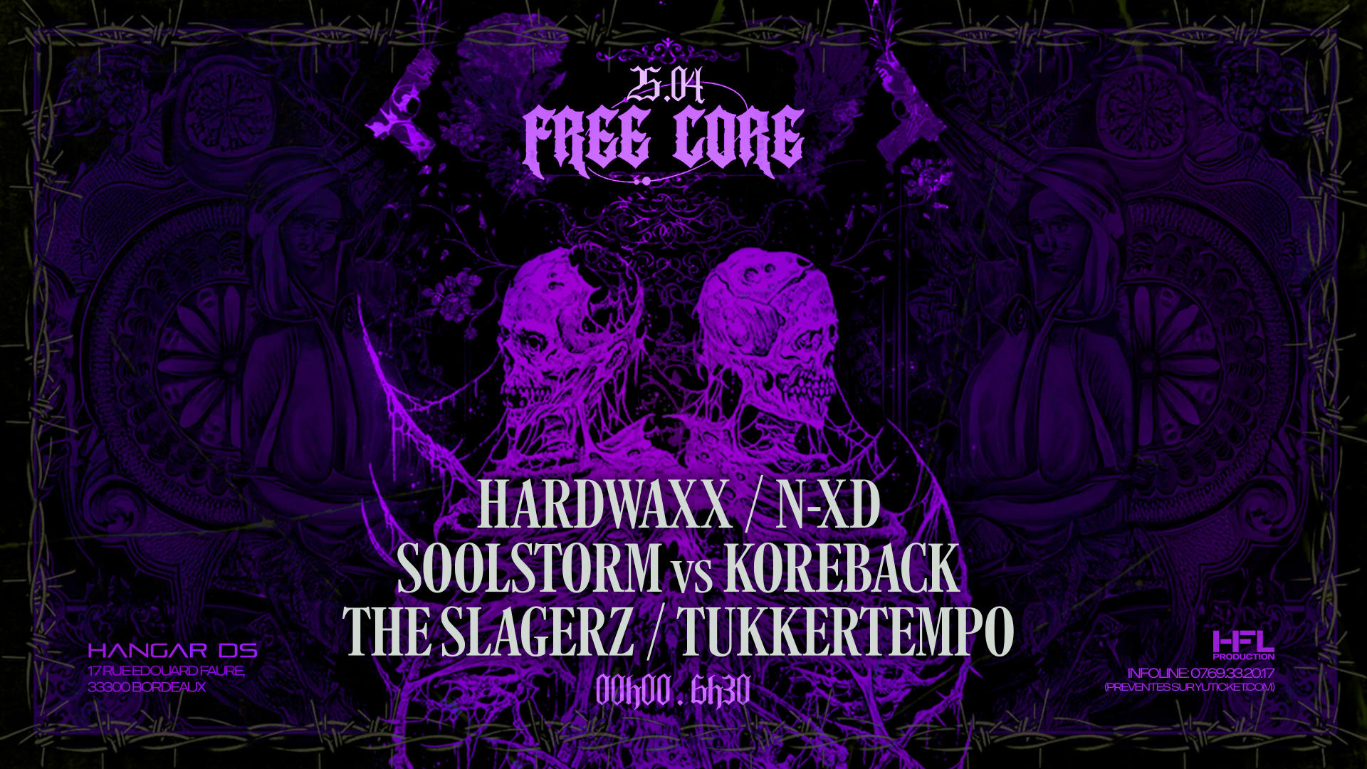 Freecore  W/ Tukkertempo / Hardwaxx / N-Xd / Soolstrom ...