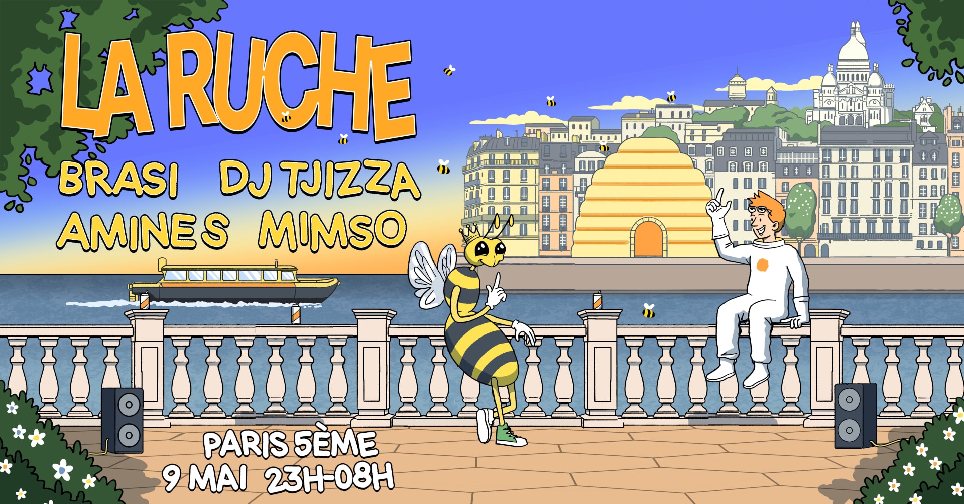 La Ruche Invite Brasi & Dj Tjizza