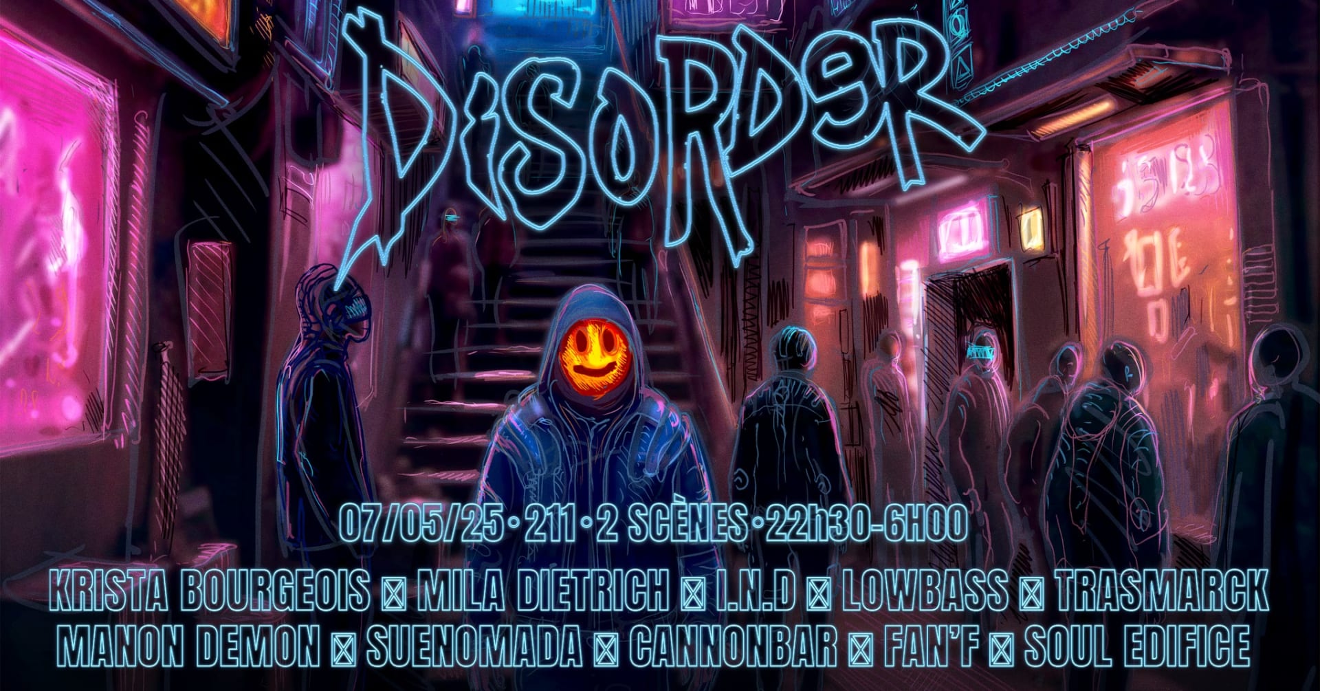 Disorder: Krista Bourgeois, Mila Dietrich, I.N.D &More