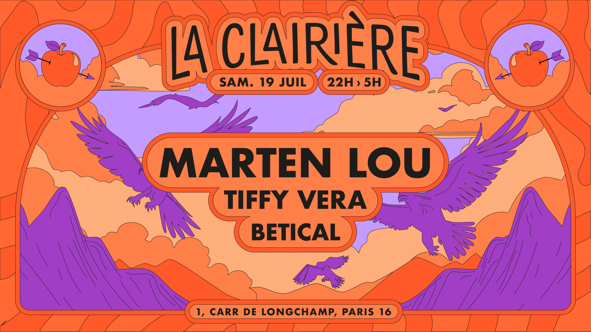 La Clairière : Marten Lou, Tiffy Vera, Betical