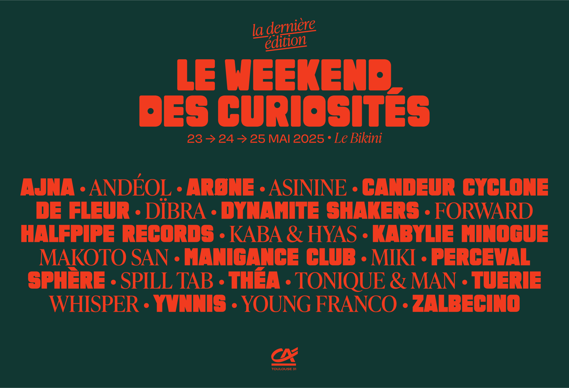 Le Weekend Des Curiosités - Pass 2 Jours