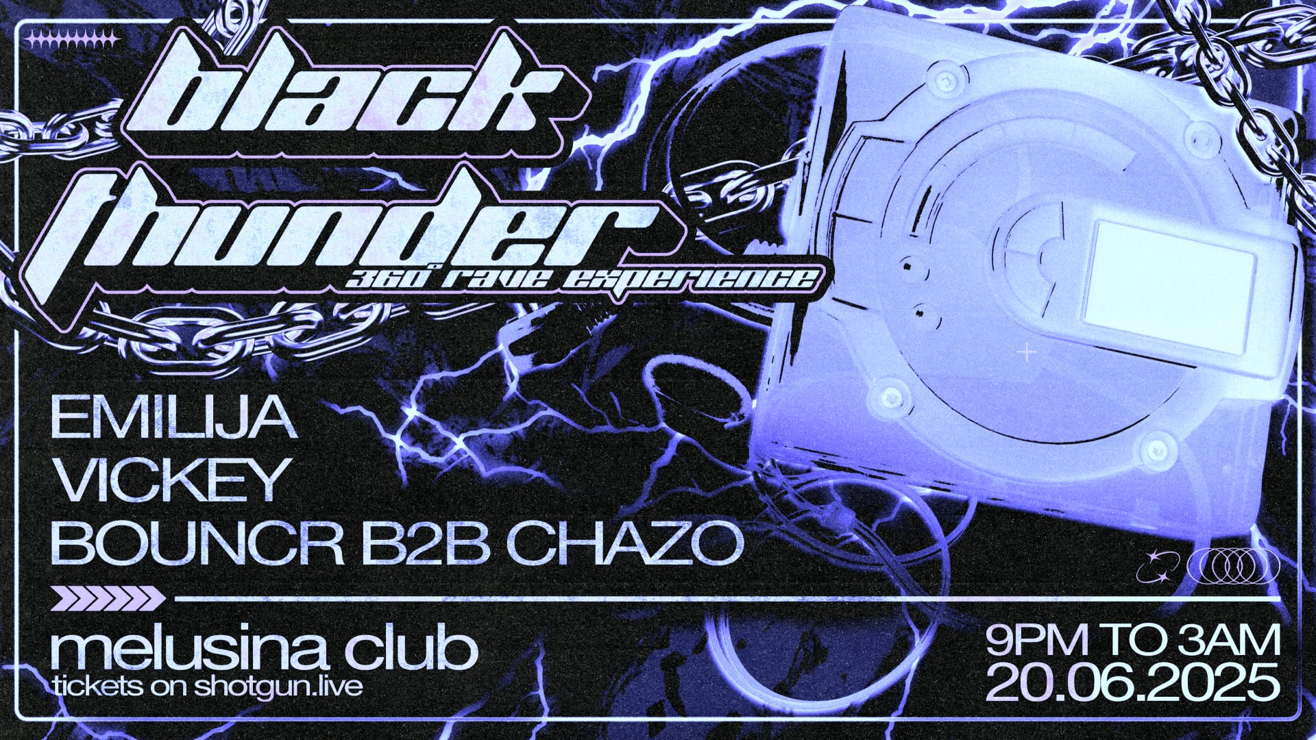 Black Thunder W/ Emilija, Vickey, Bouncr&Chazo