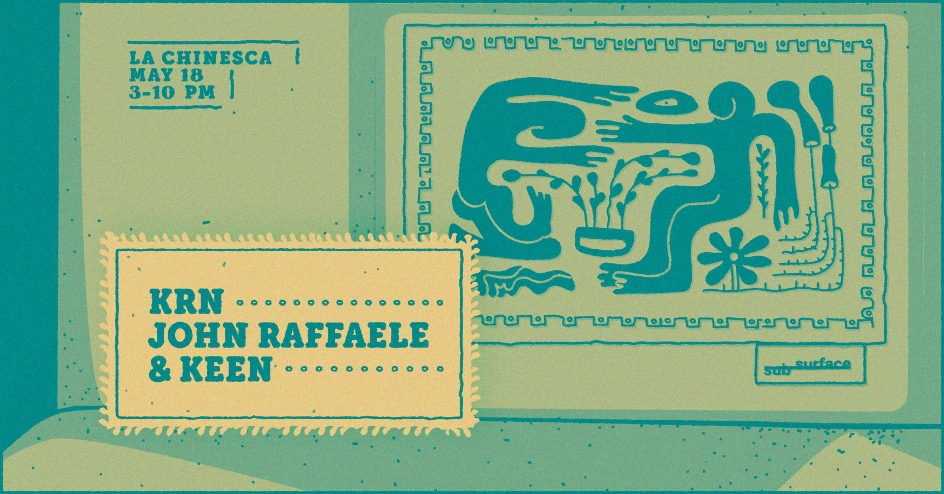 Subsummer Season Opener: Krn, John Raffaele & Keen