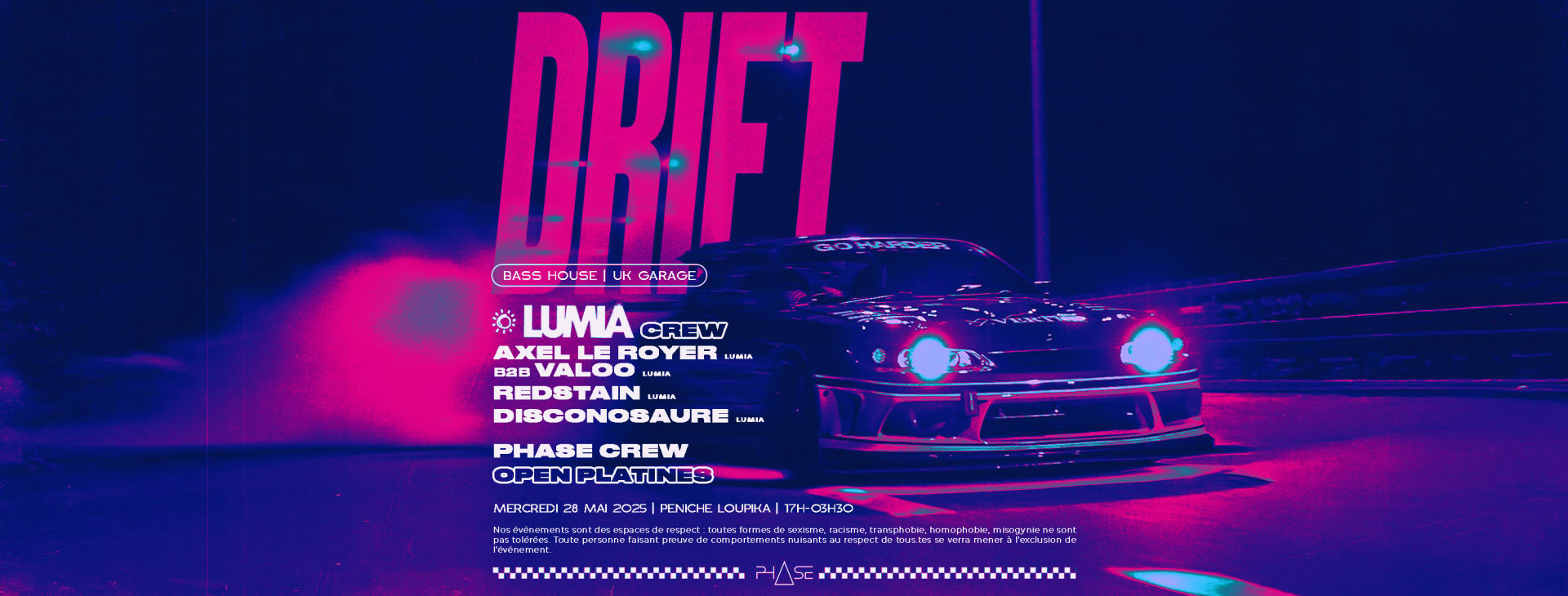 Drift #8 W/ Lumia Crew