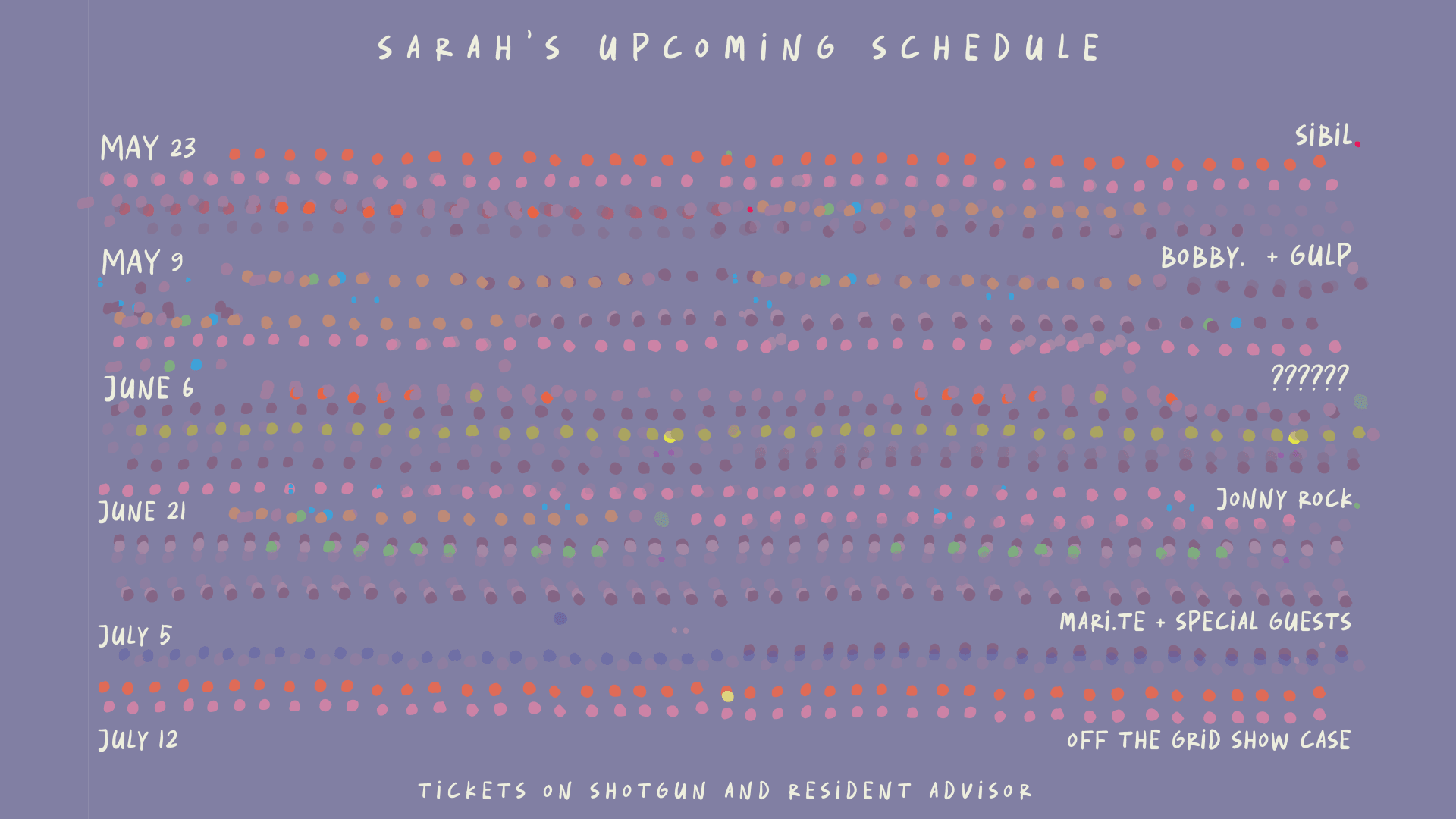 Off The Grid Showcase By Sarah Tonin & Otg