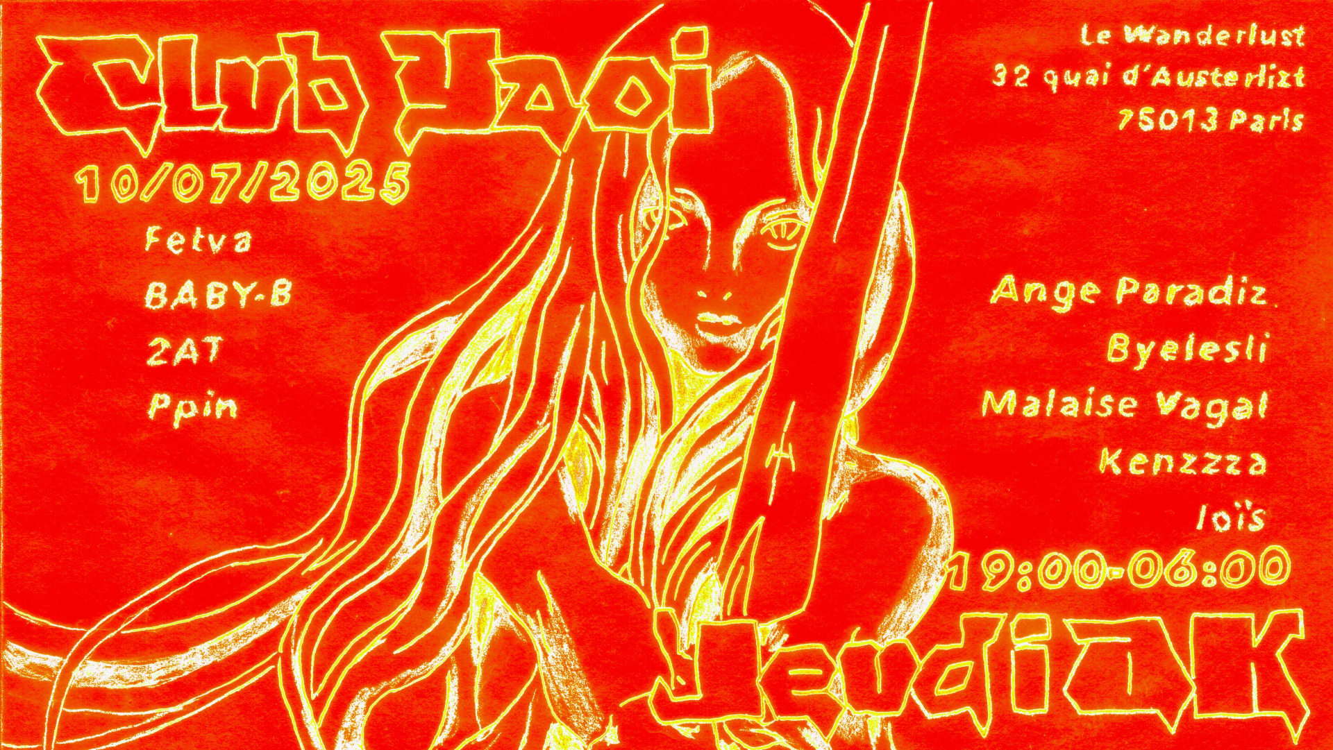 Jeudi Ok : Club Yaoi
