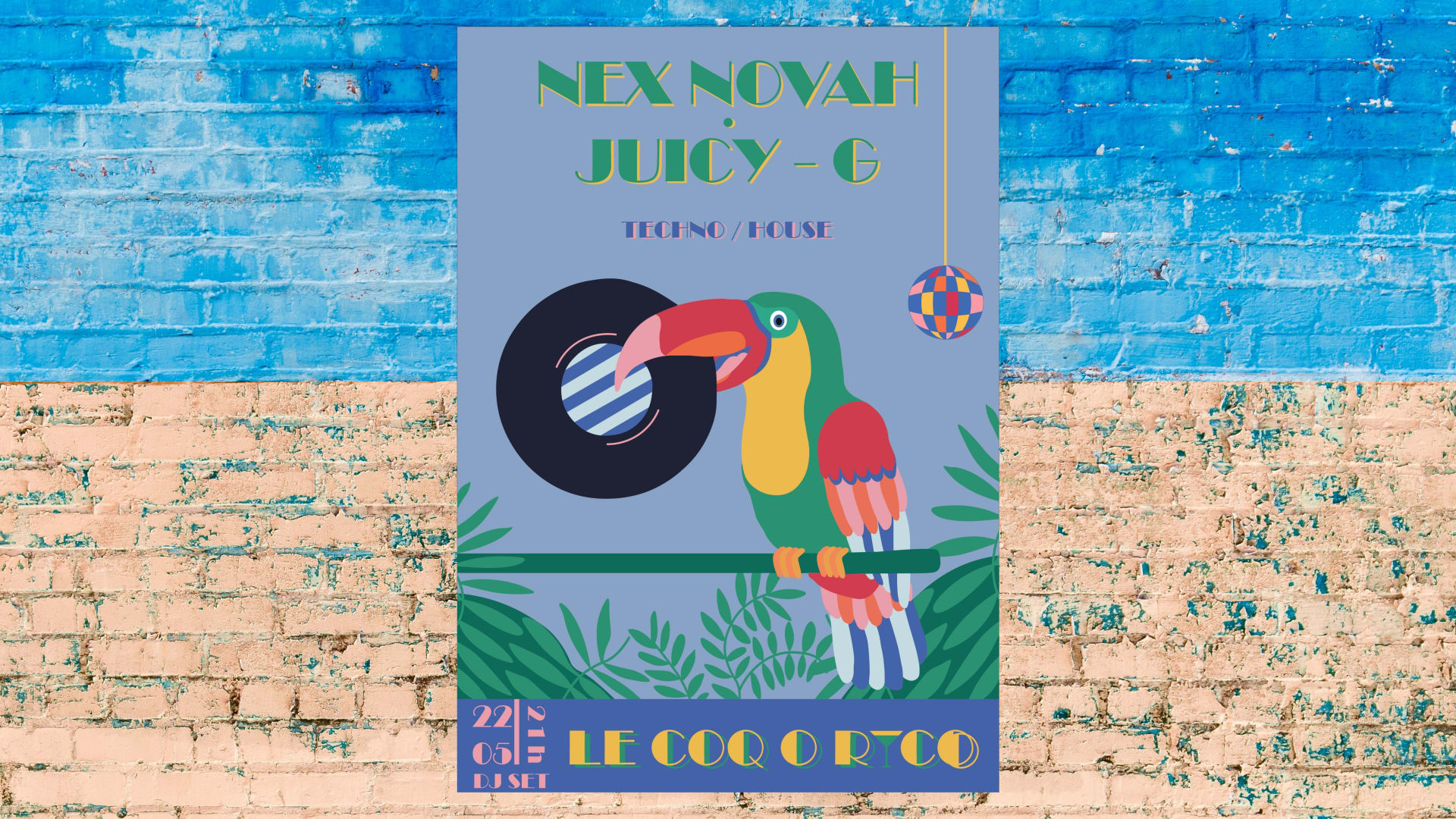 Nex Novah & Juicy-G @ Coq O Rico