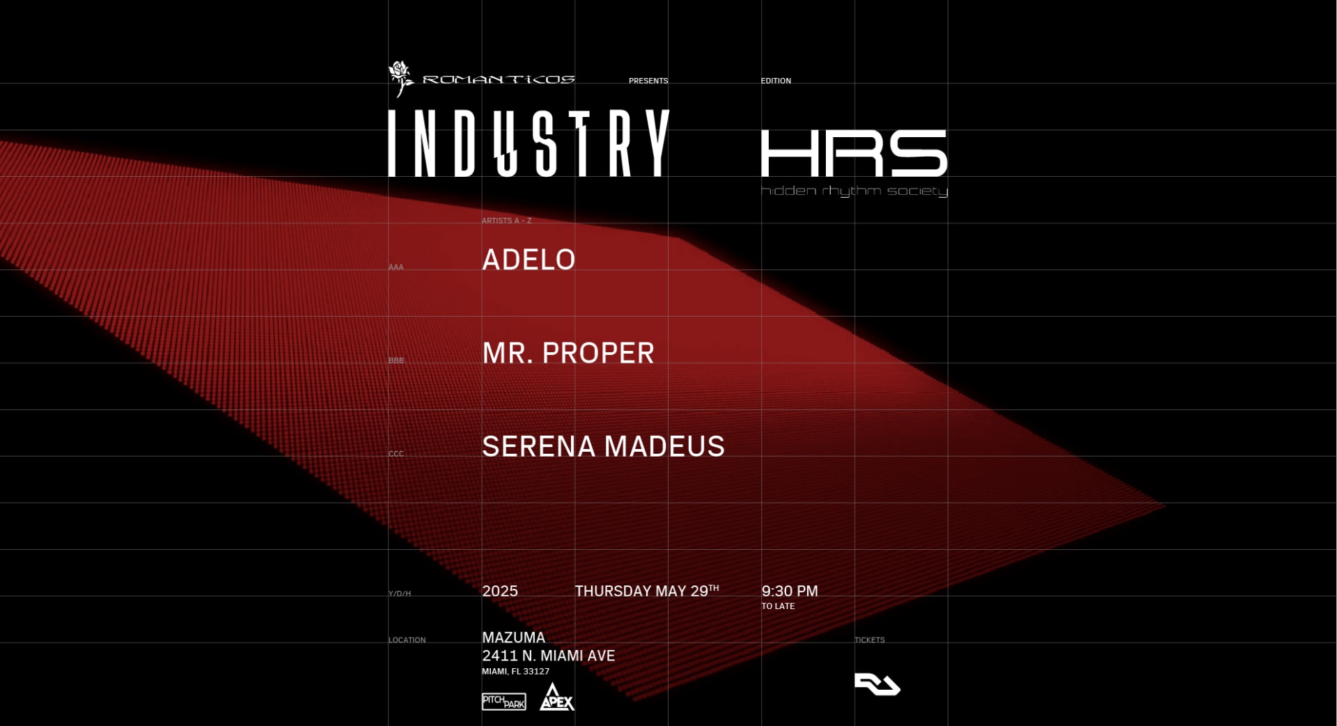 Románticos Presents: Hrs Takeover