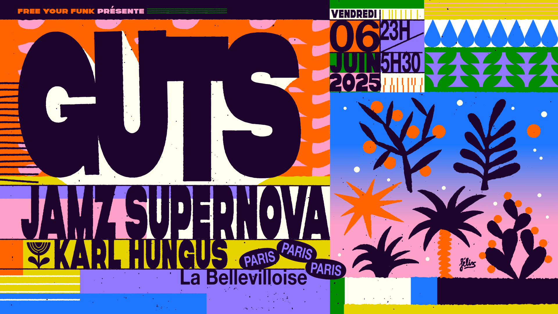 Free Your Funk : Guts & Jamz Supernova