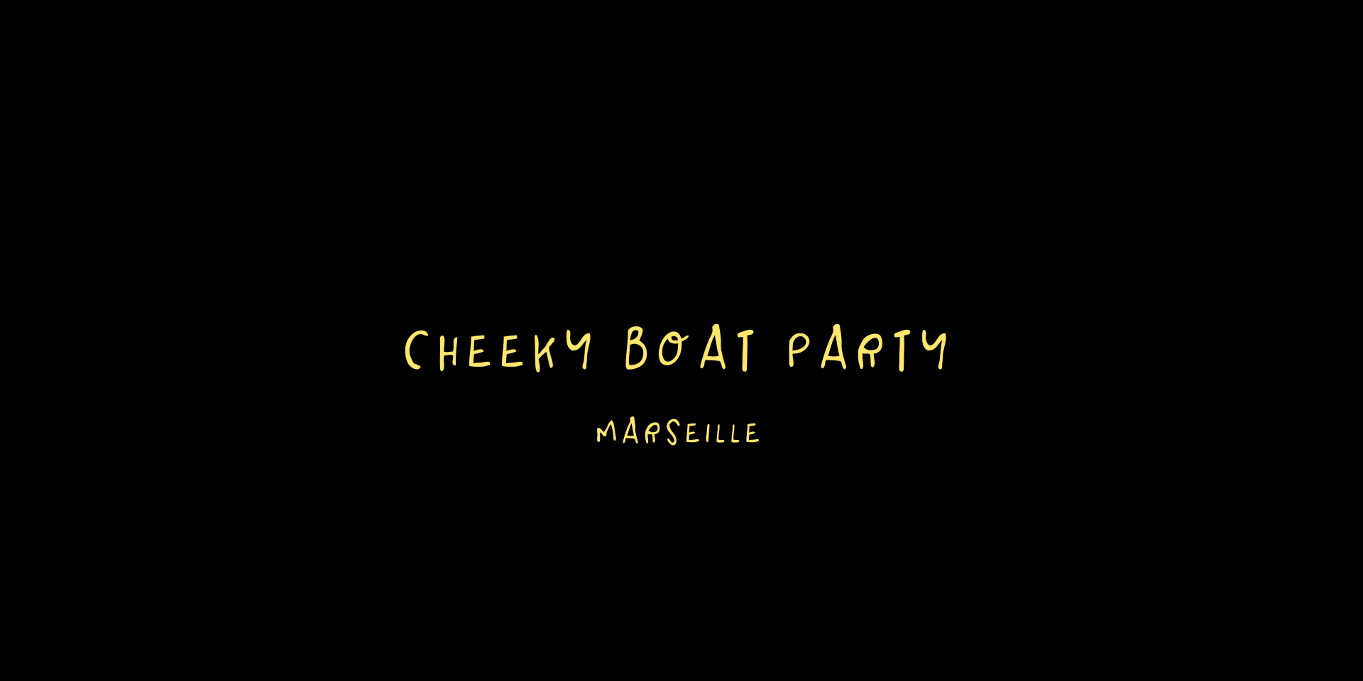 Cheeky Boat Party