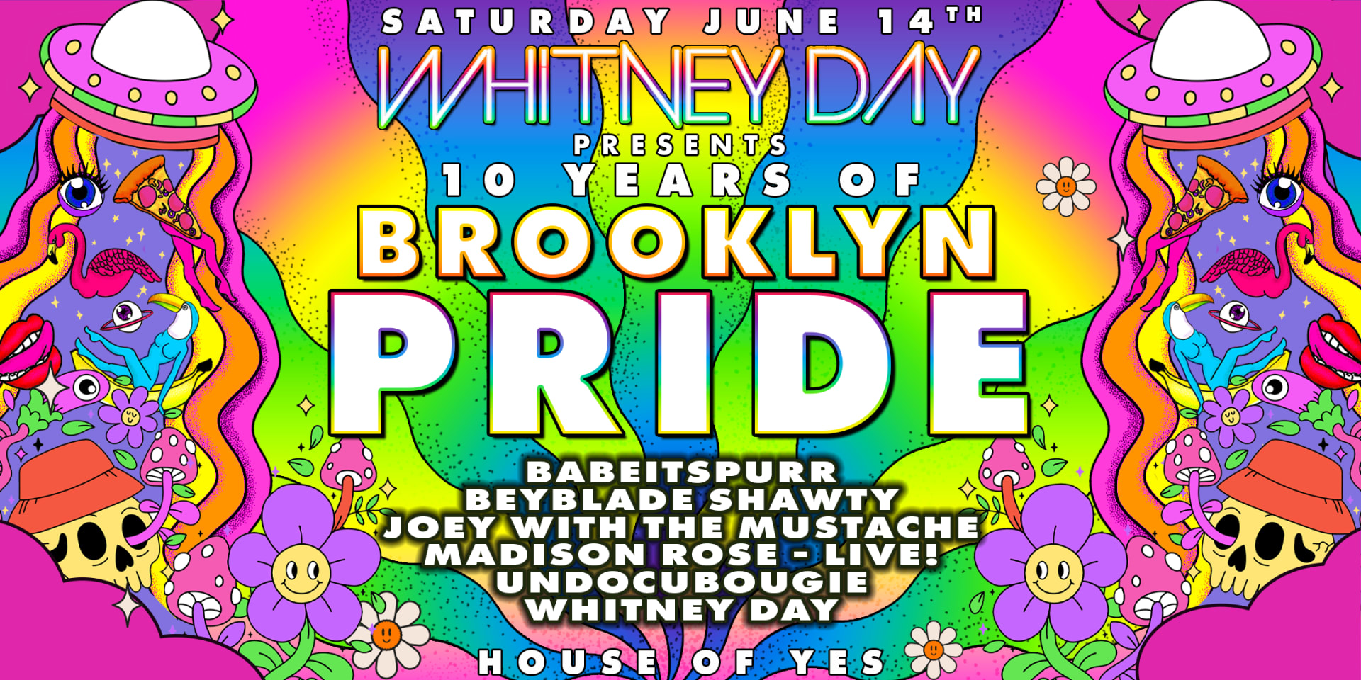 Brooklyn Pride: Whitney Day • Babeitspurr • Madison Rose ++