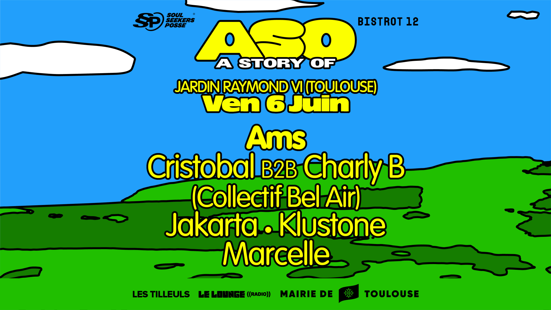 Ams, Collectif Bel Air, Jakarta, Klustone, Marcelle - Jour 1