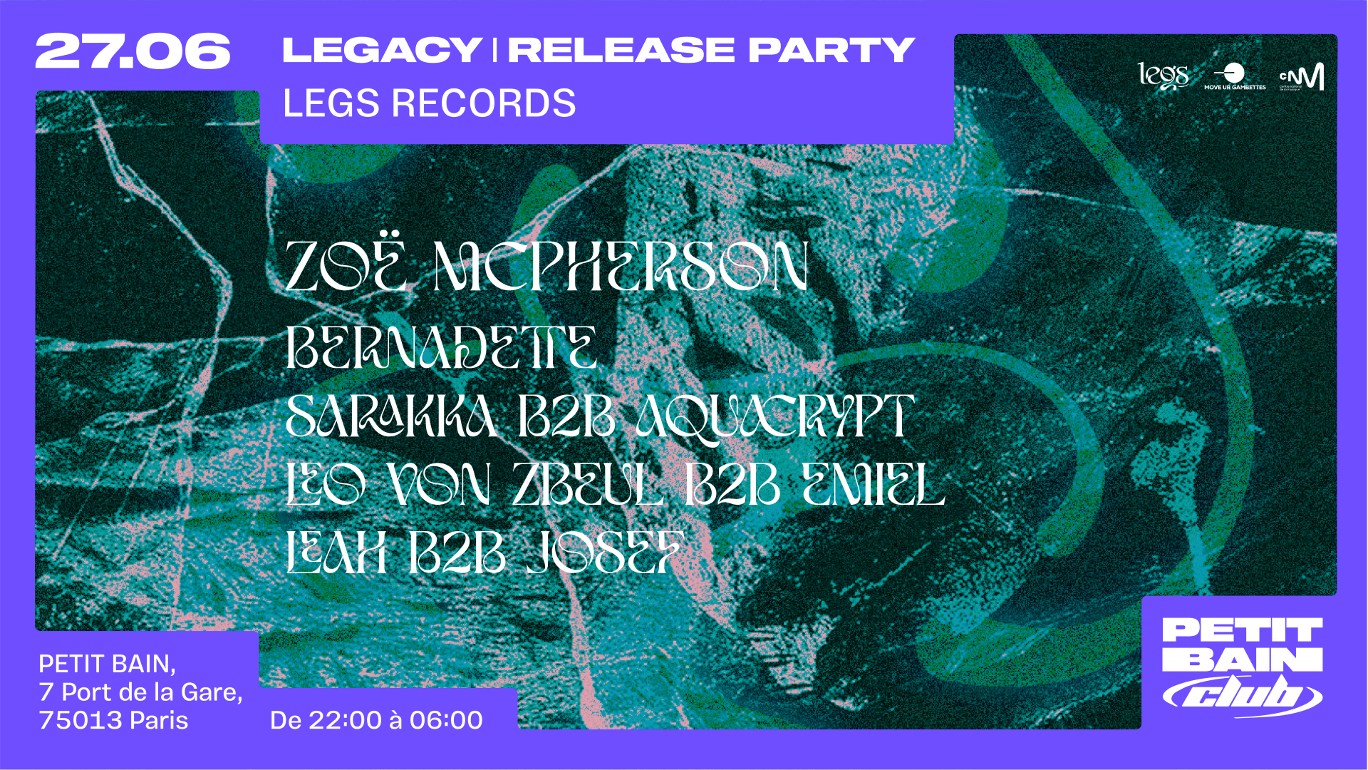 Release Party Legs