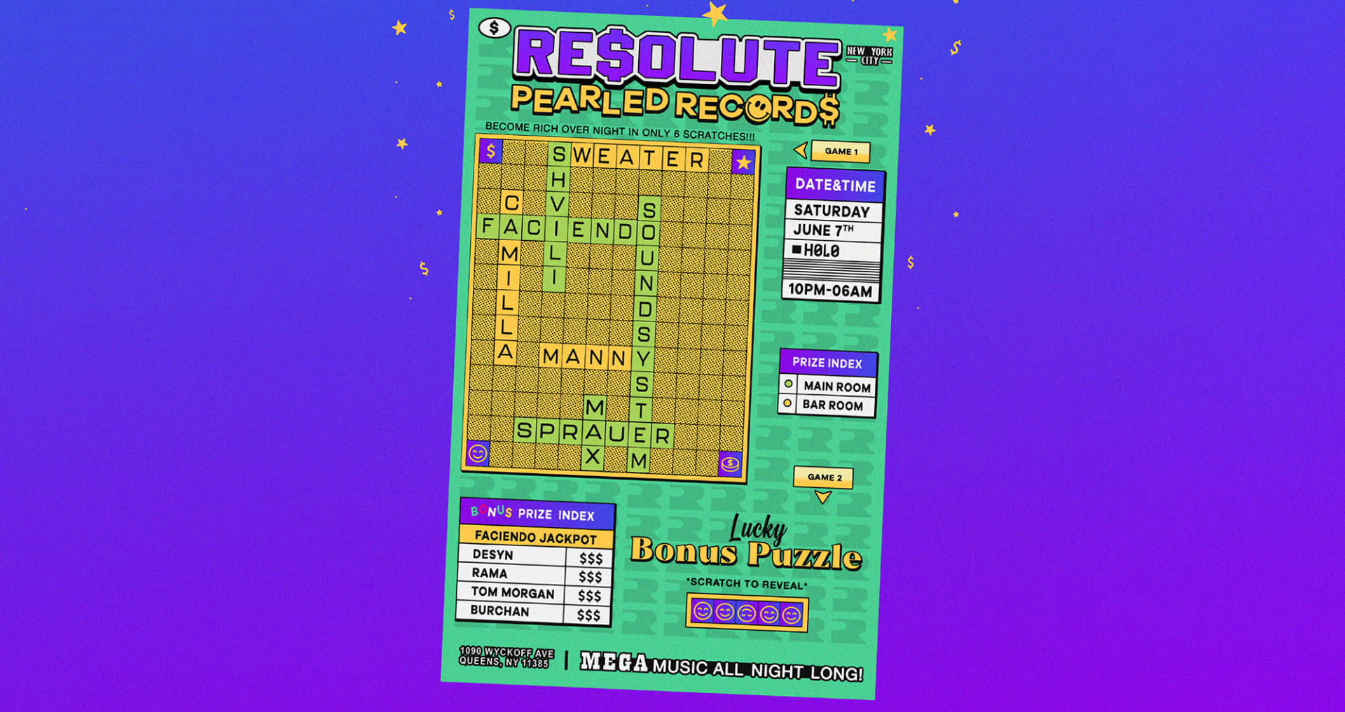 Resolute Presents: Pearled Records W/ Faciendo Soundsystem