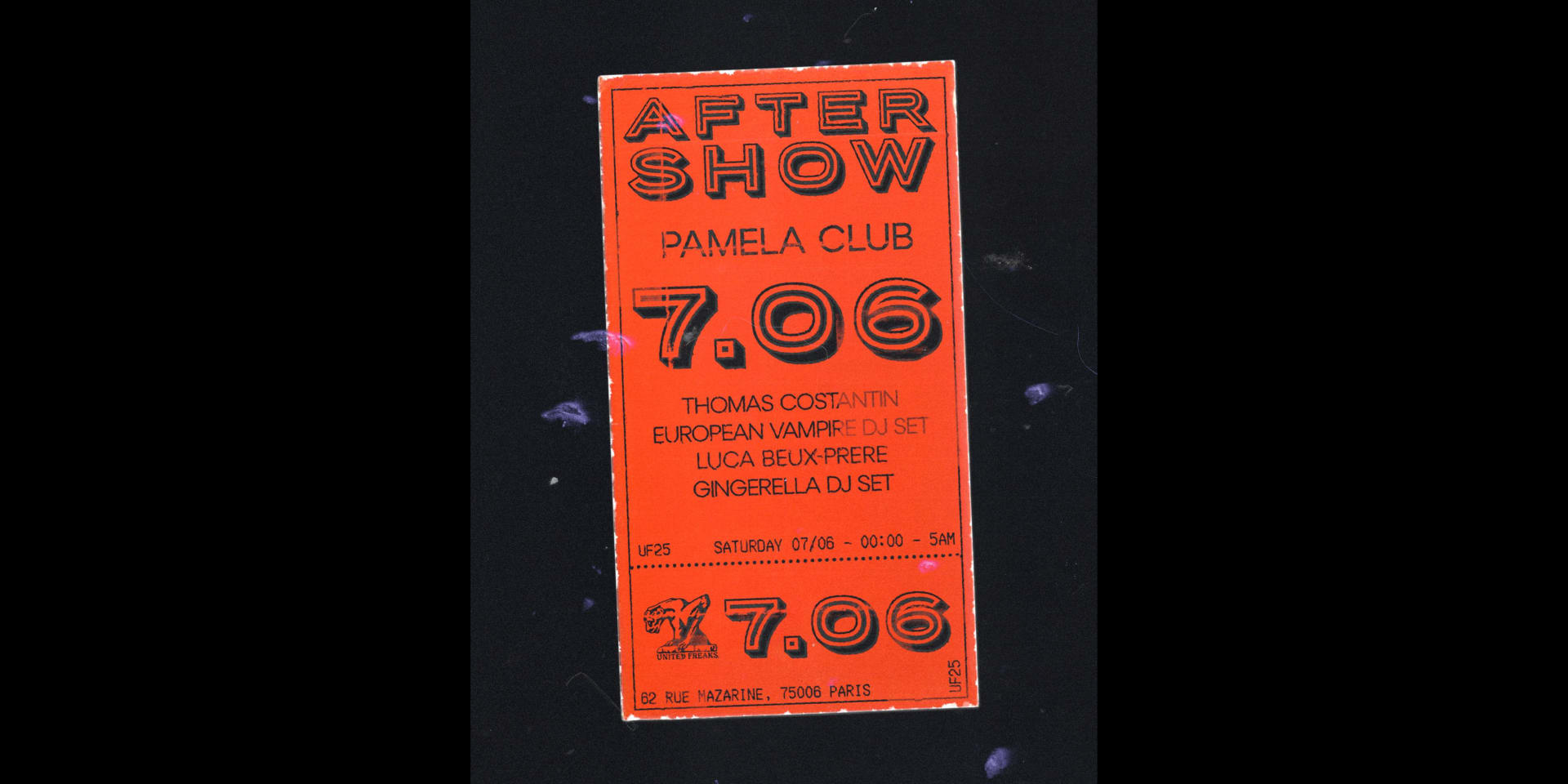 Gingerella & European Vampire Aftershow