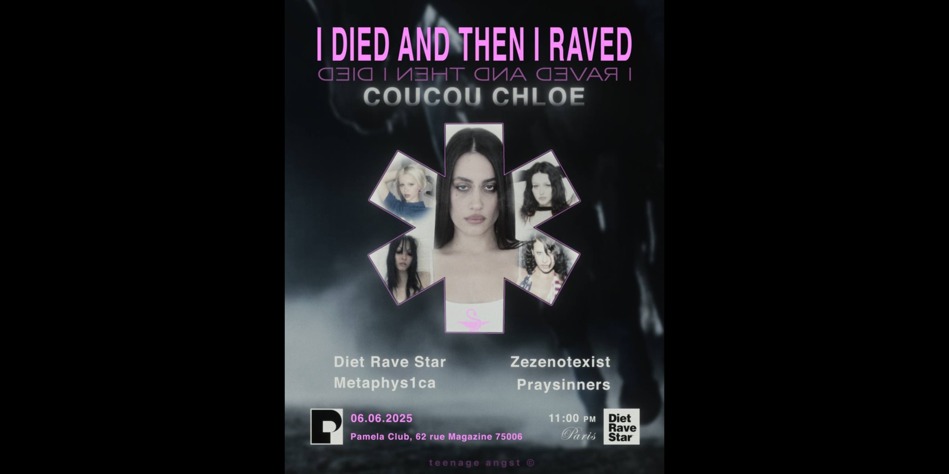 Diet Rave Star X Teenage Angst W/ Coucou Chloe